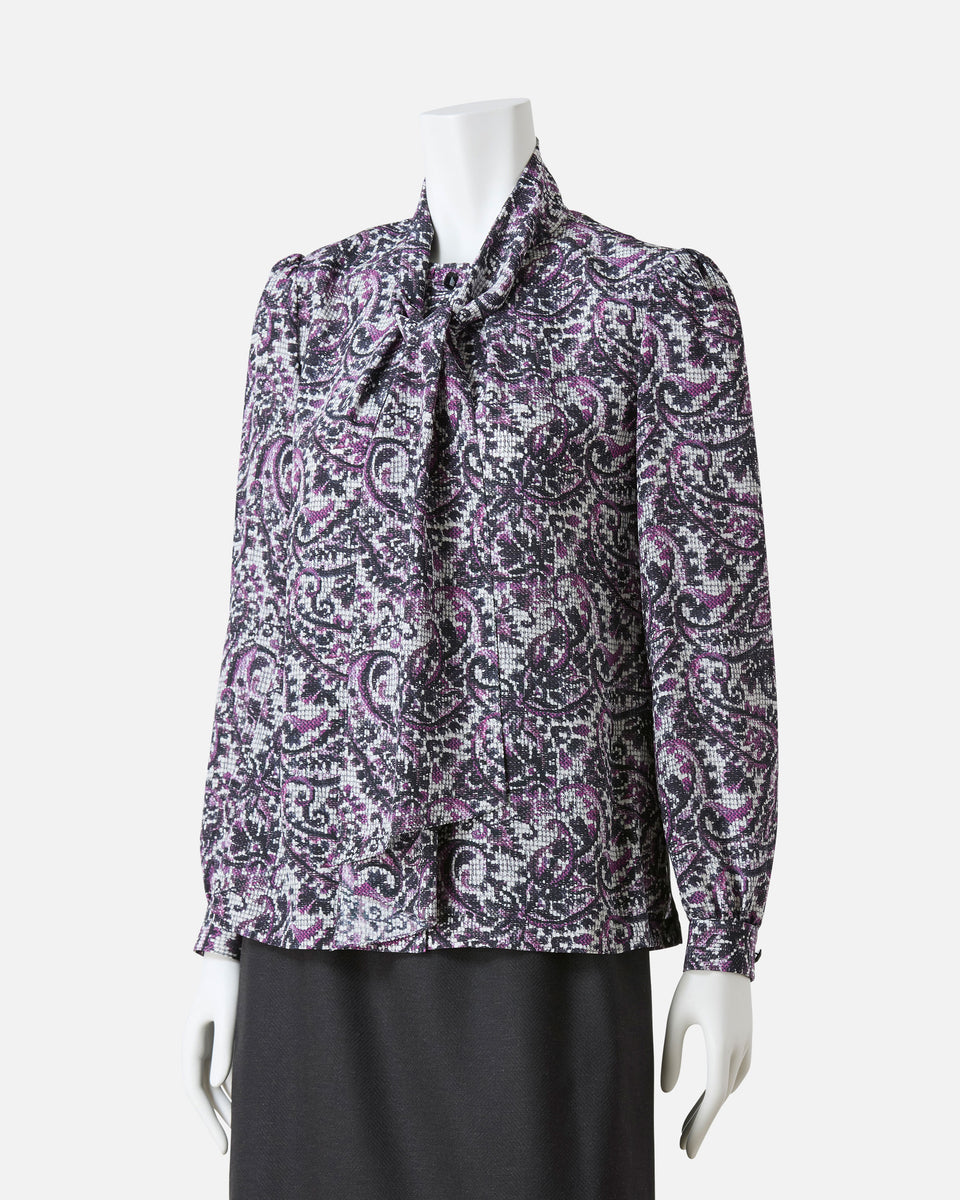 MAGDA BUTRYMマグダブトリム／リステア シルク100%ボウタイブラウス MAGDA BUTRYM シルク ブラウス ドレープ入り | THE OUTNET