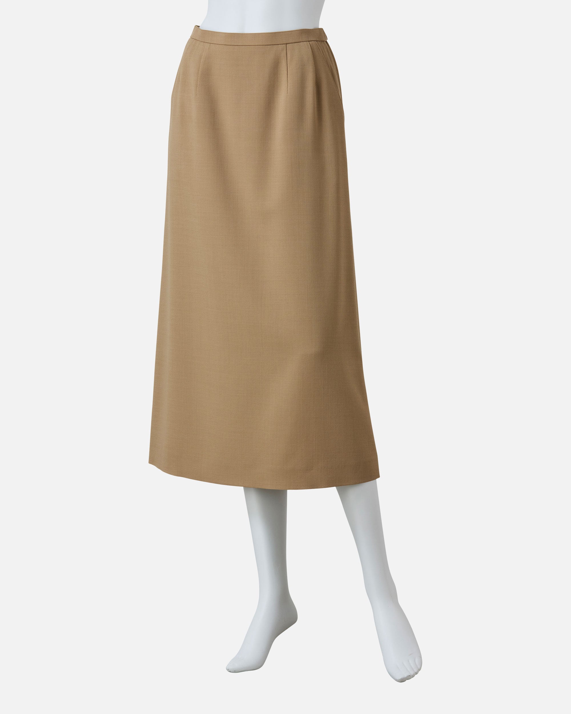 ストレッチウールスカート