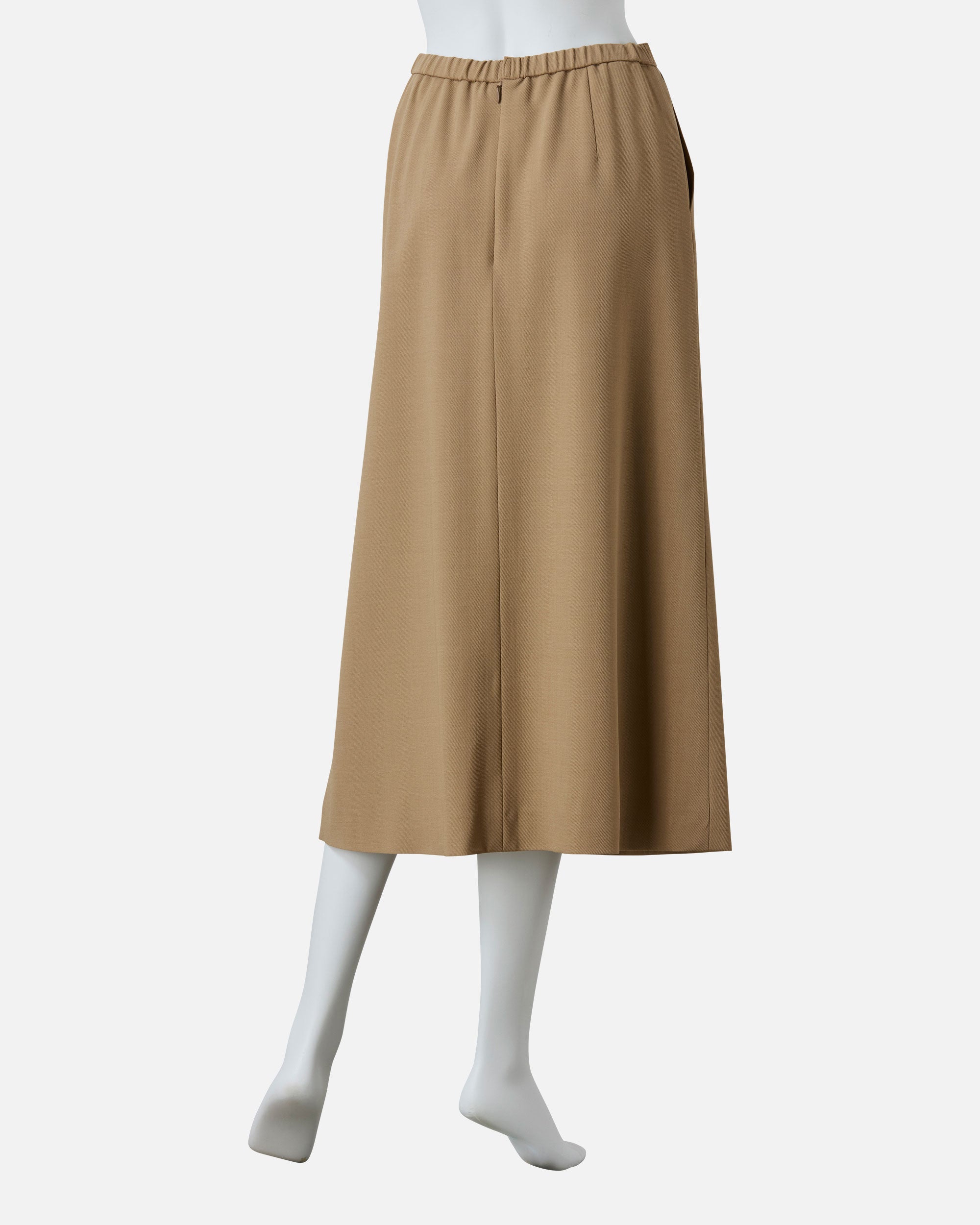 ストレッチウールスカート