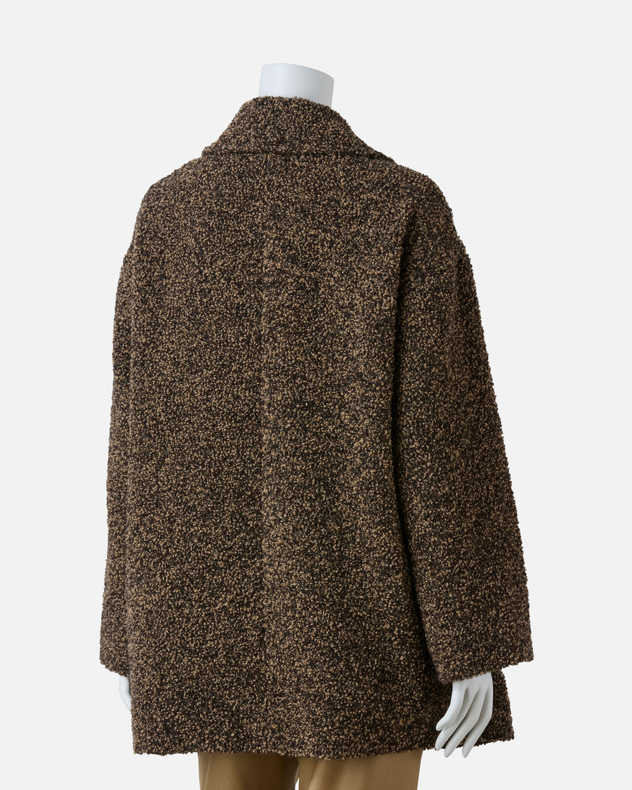 jun ashida - アルパカウールハーフコート | ONLINE STORE