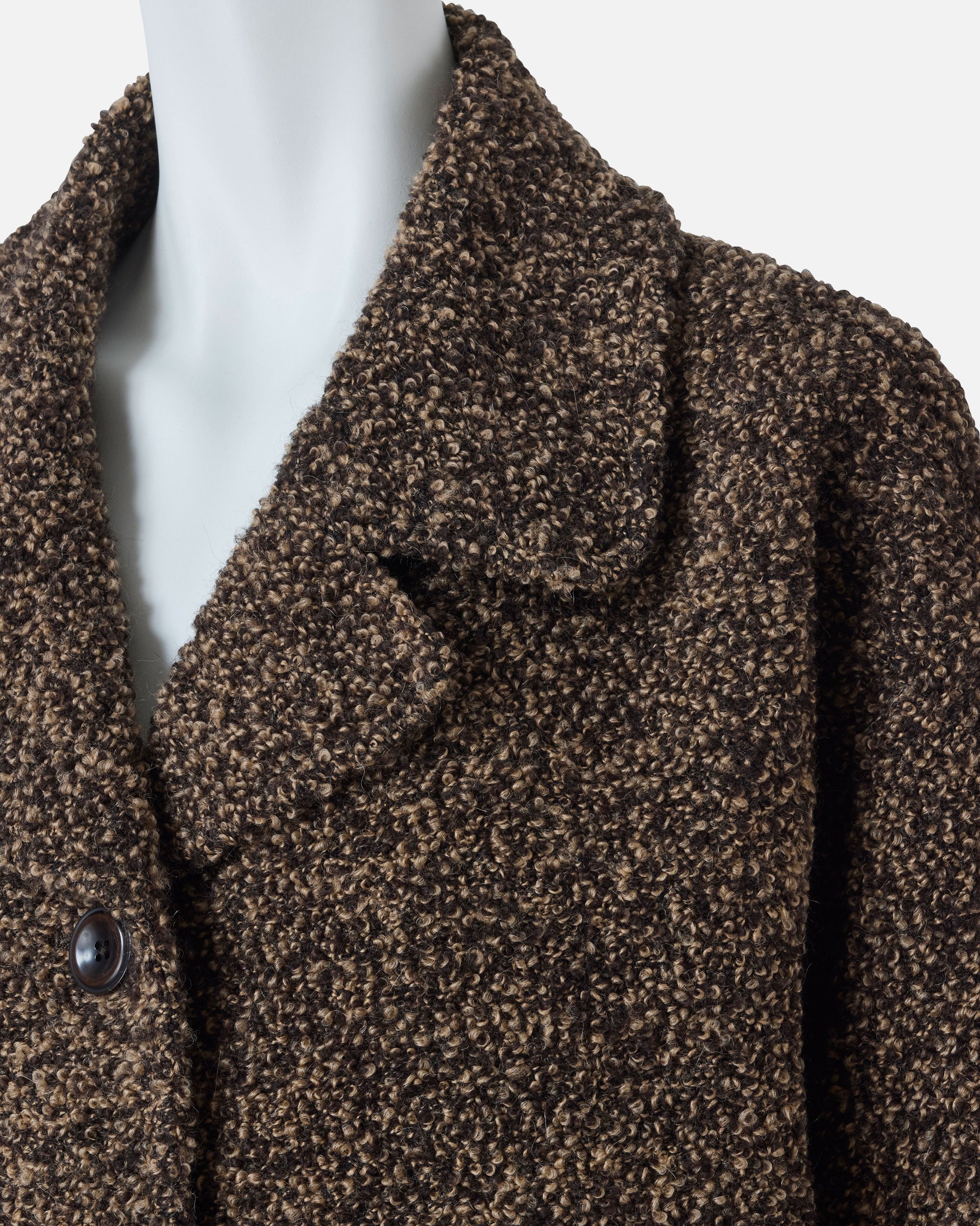 アルパカウールハーフコート