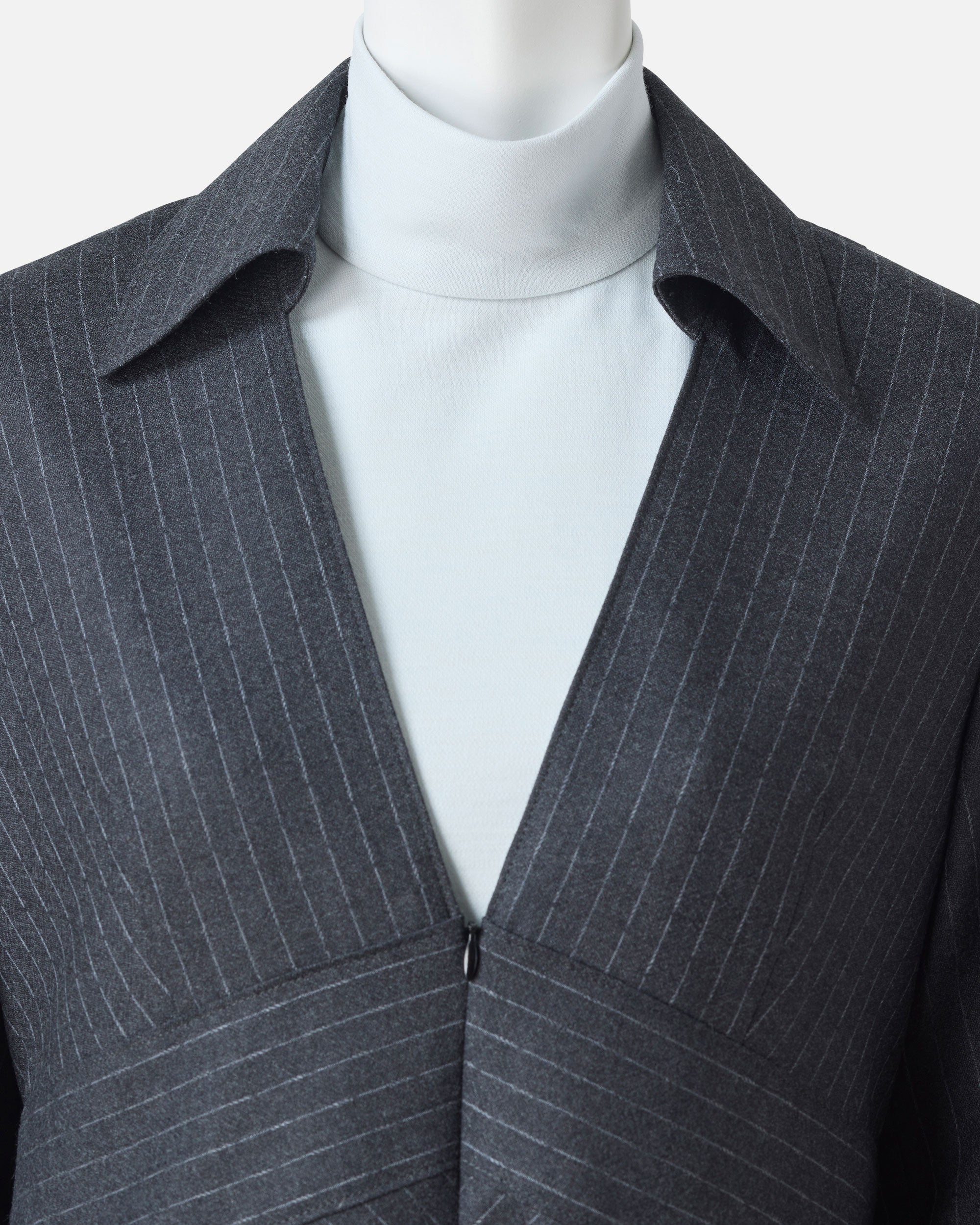 ストレッチウールフランネルワンピース