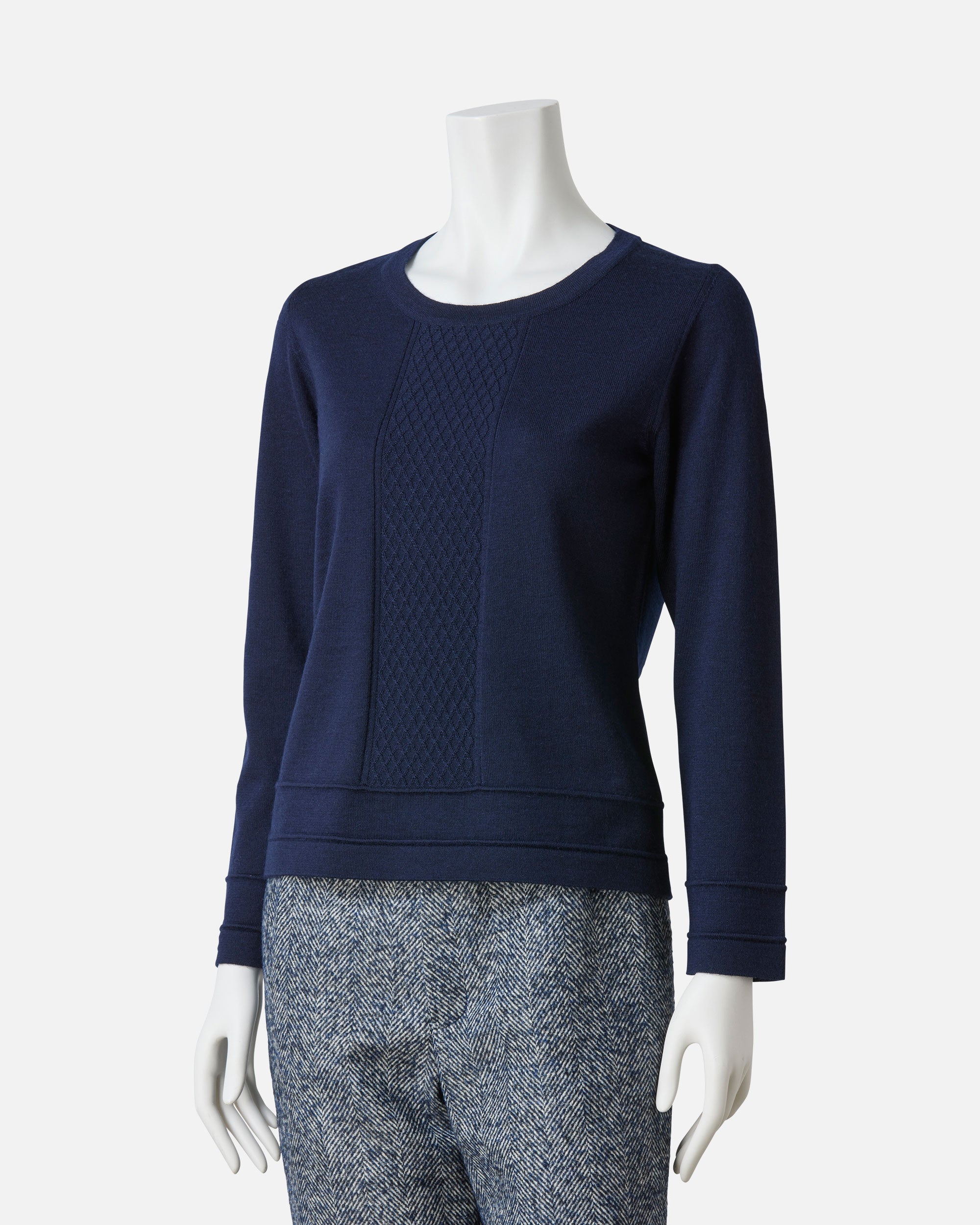 ウールモヘアプルオーバー