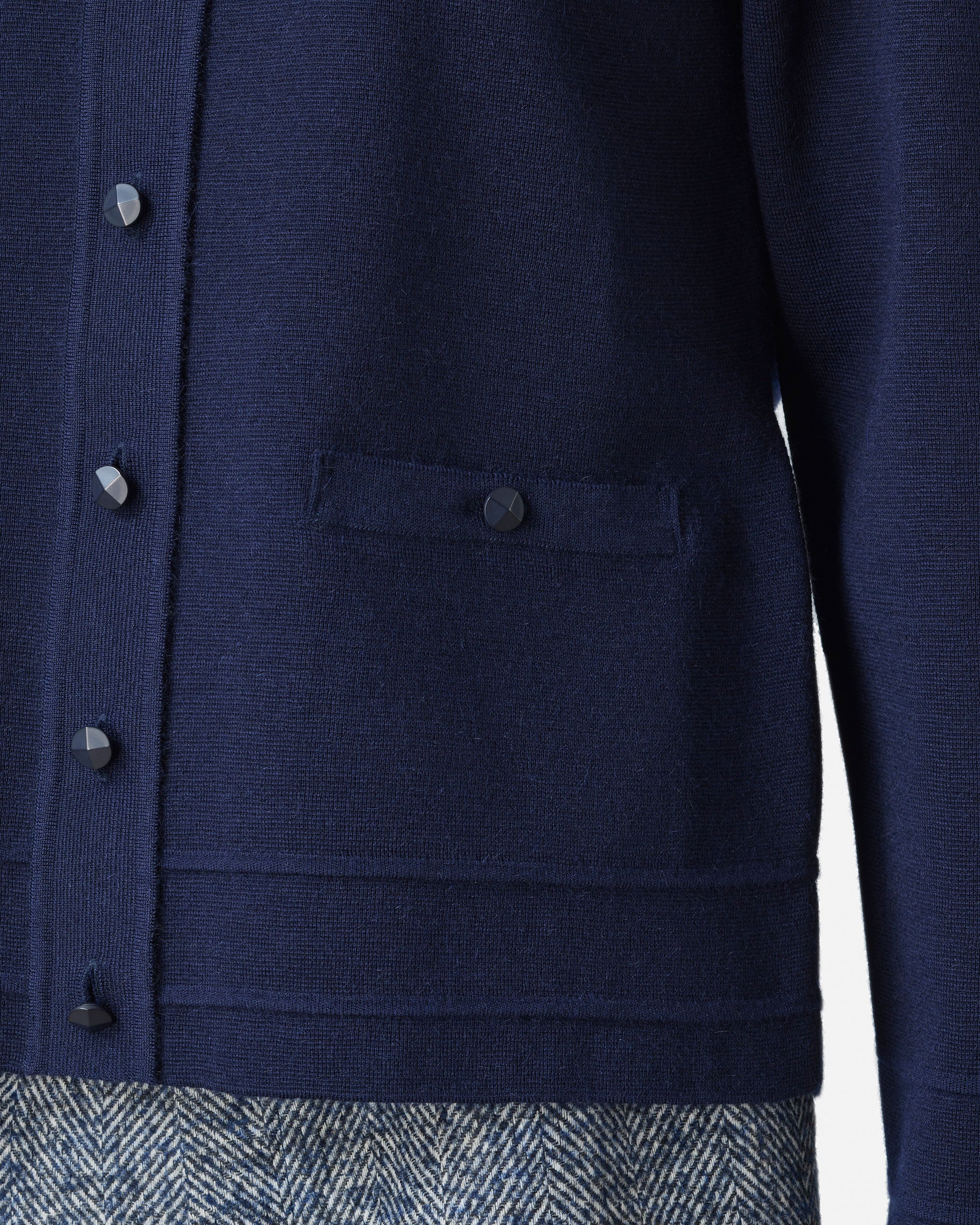 ウールモヘアカーディガン