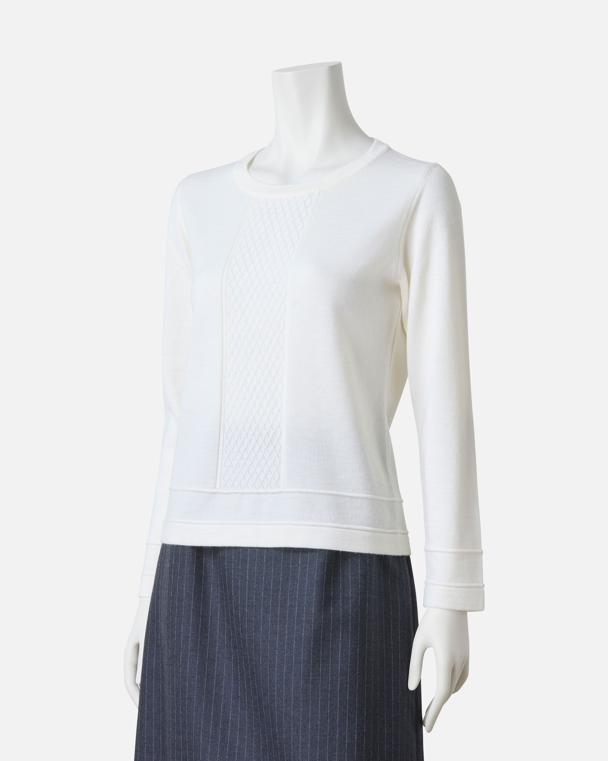 ウールモヘアプルオーバー