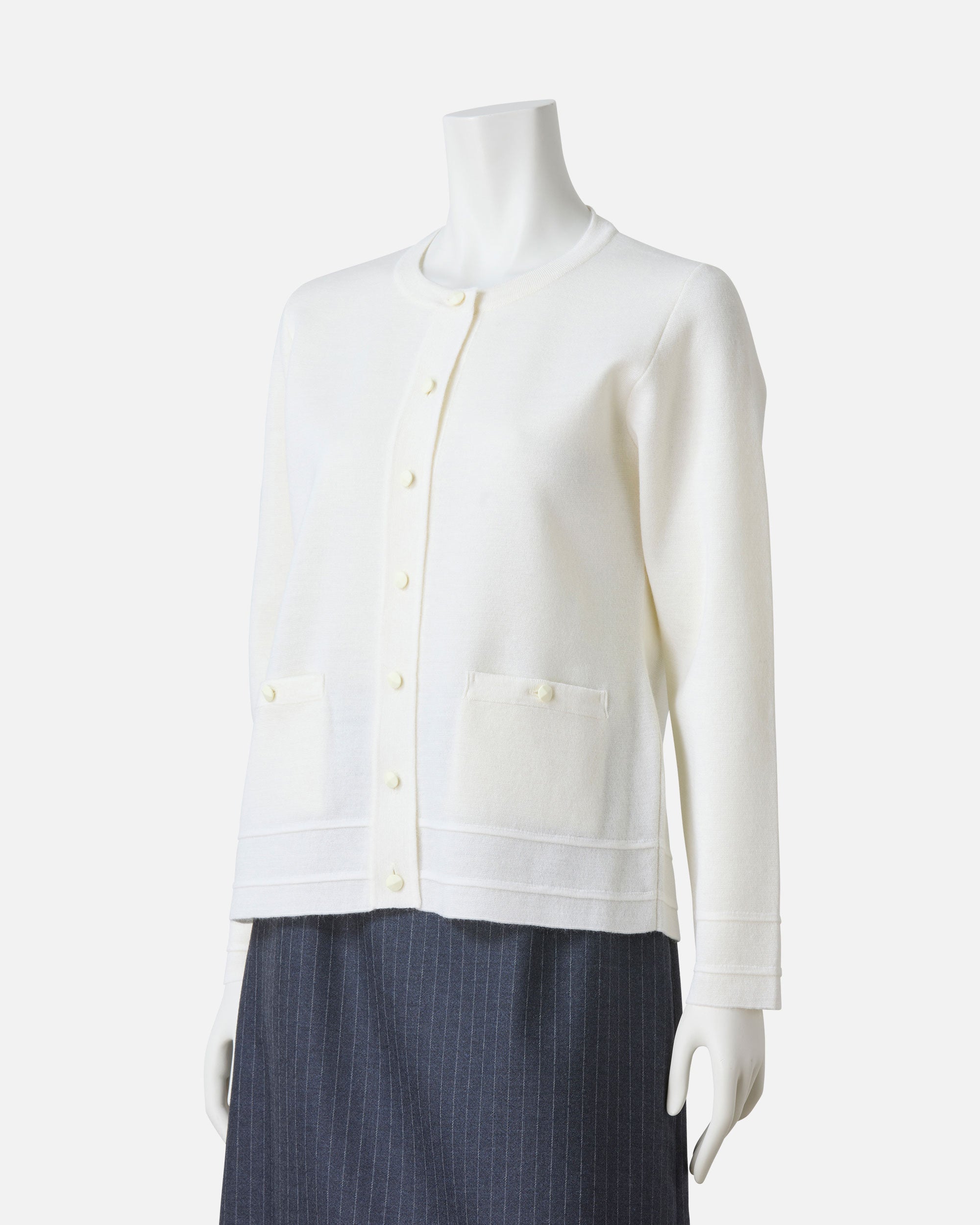 ウールモヘアカーディガン