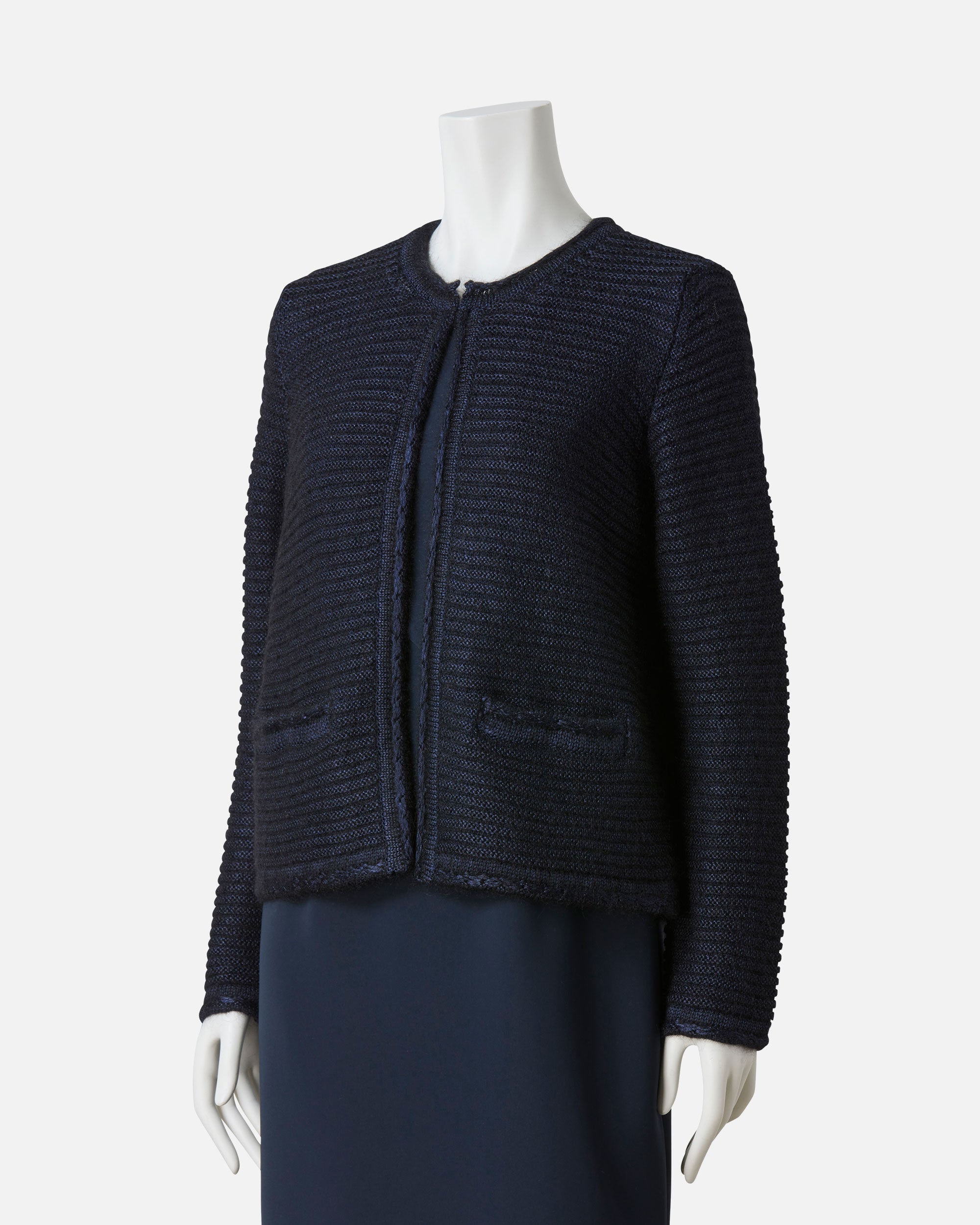 シルクモヘアニットカーディガン