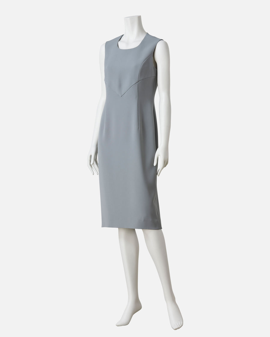 jun ashida - ポリエステルクレープノースリーブワンピース | ONLINE STORE