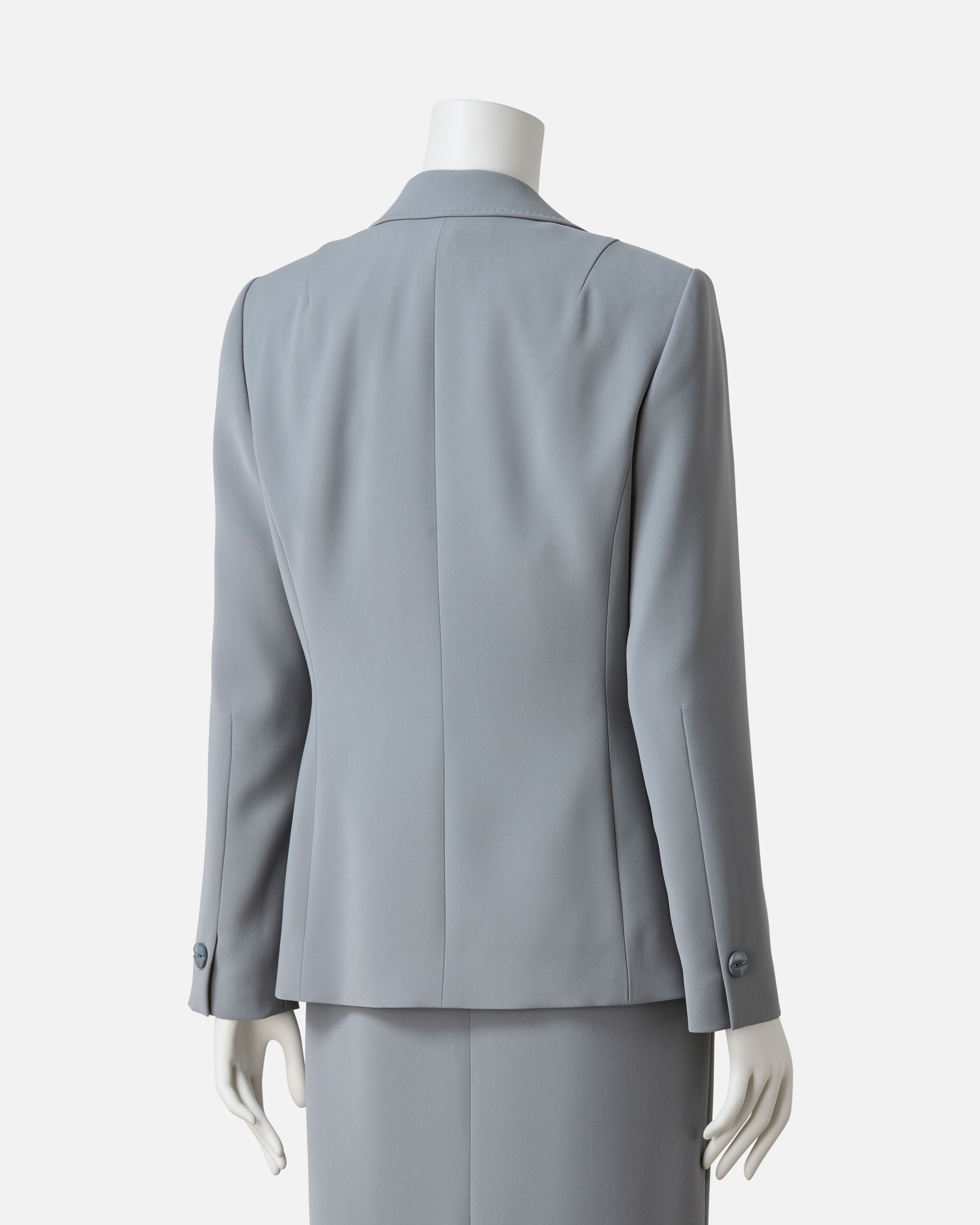 ポリエステルクレープテーラードジャケット