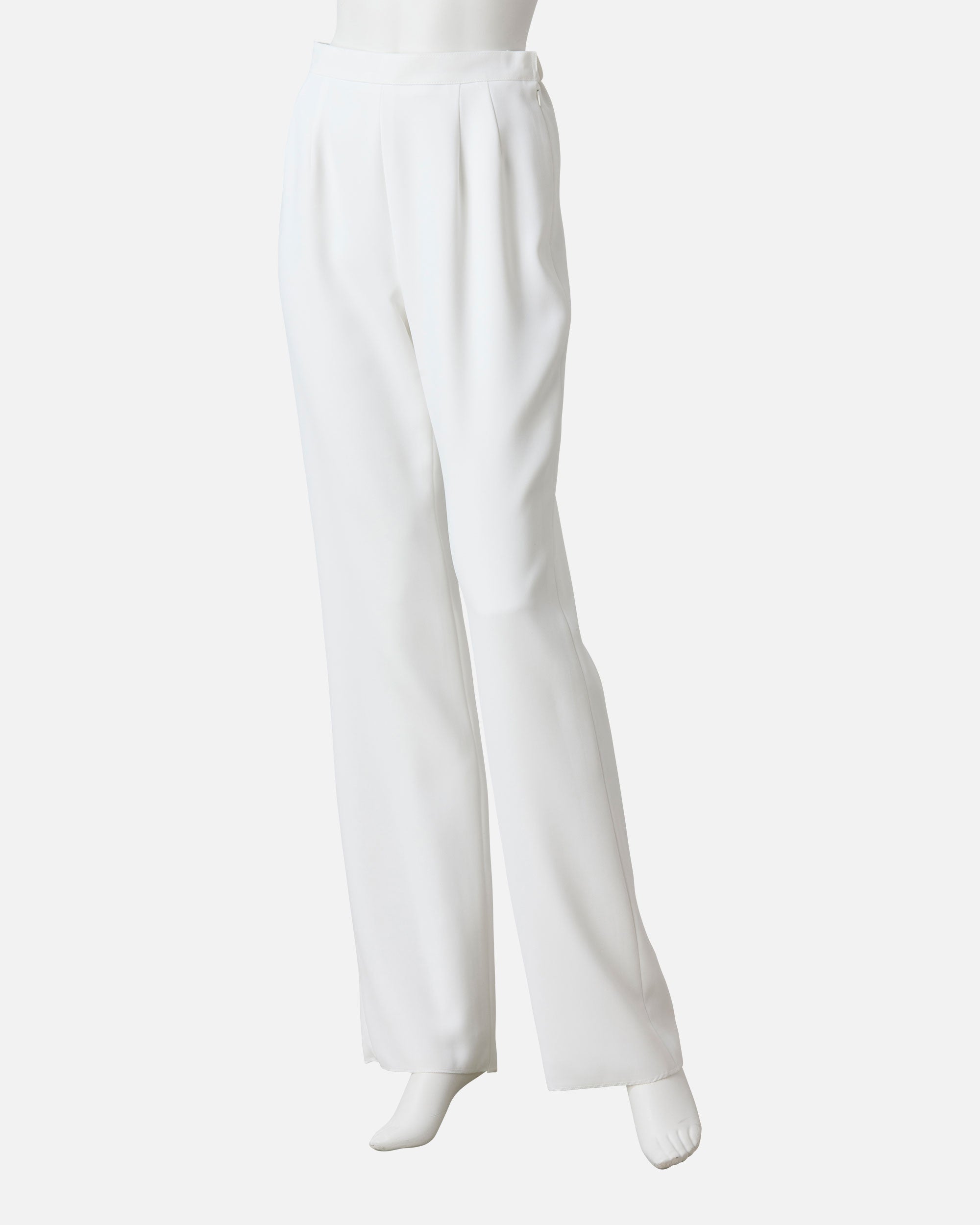 ポリエステルクレープパンツ