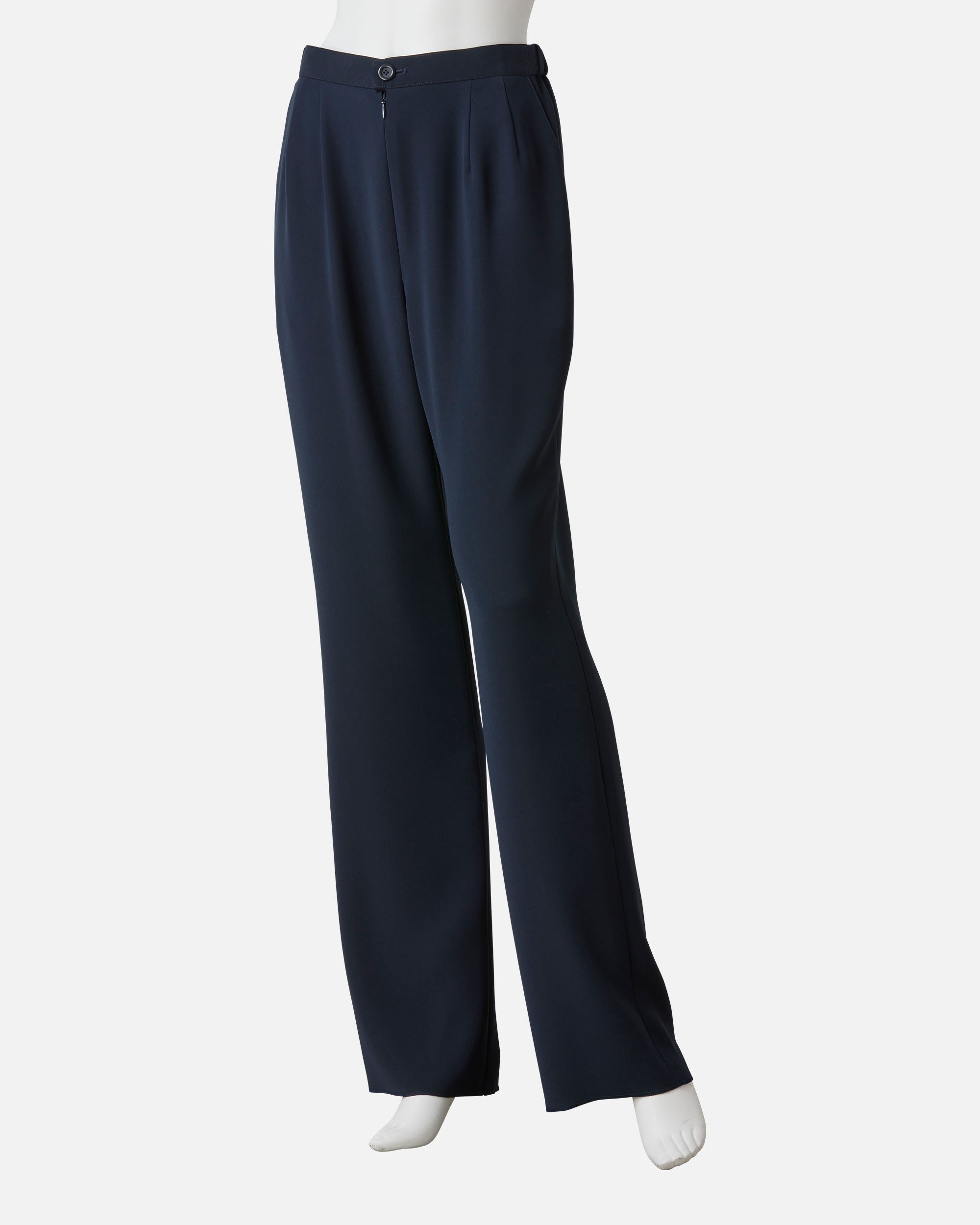 ポリエステルクレープパンツ