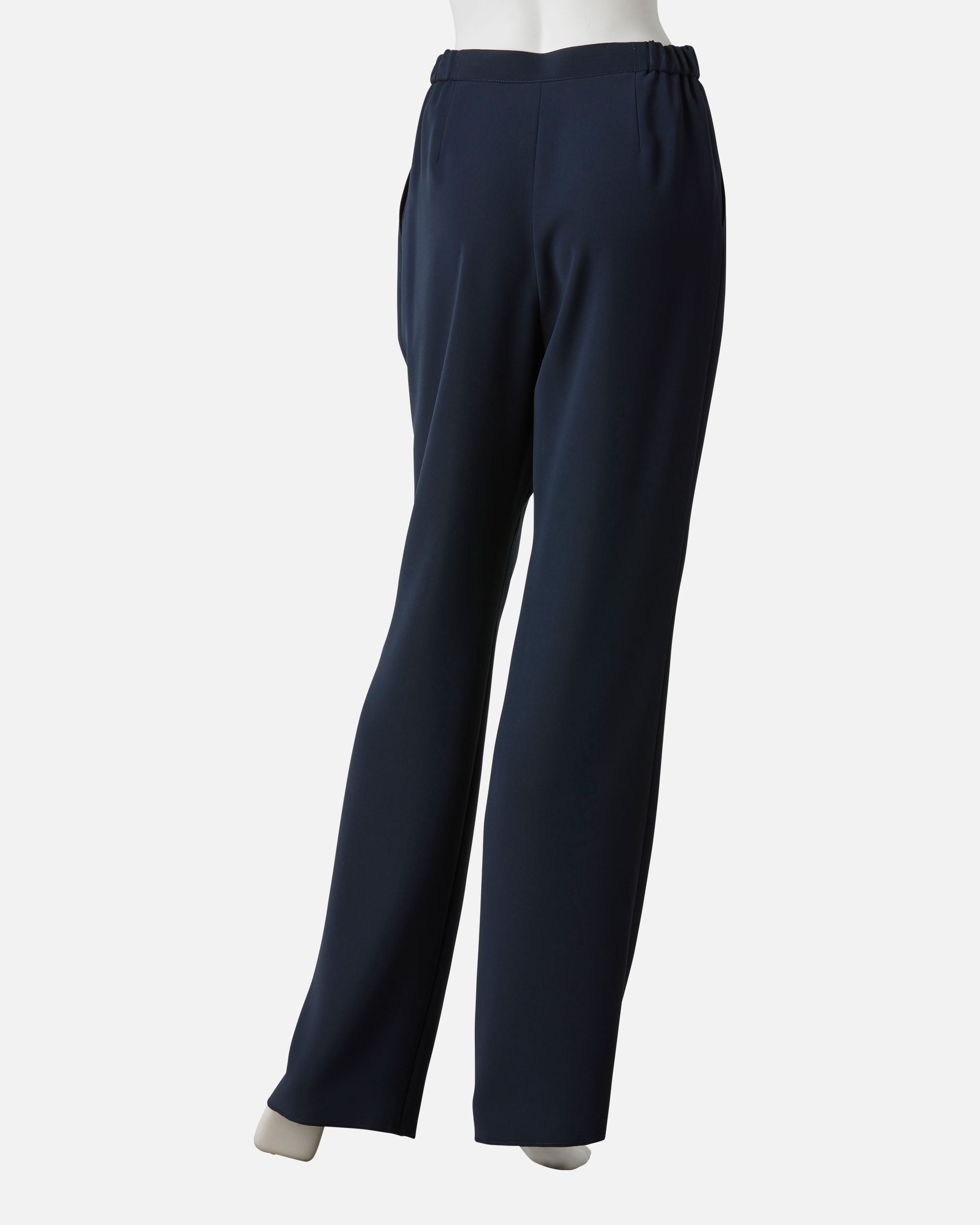 ポリエステルクレープパンツ