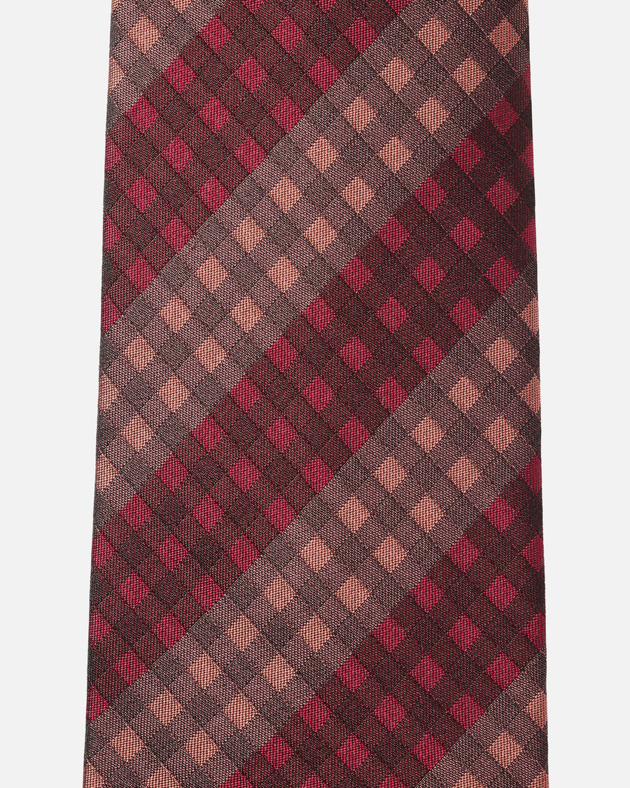 jun ashida - ブロックチェックストライプネクタイ | ONLINE STORE