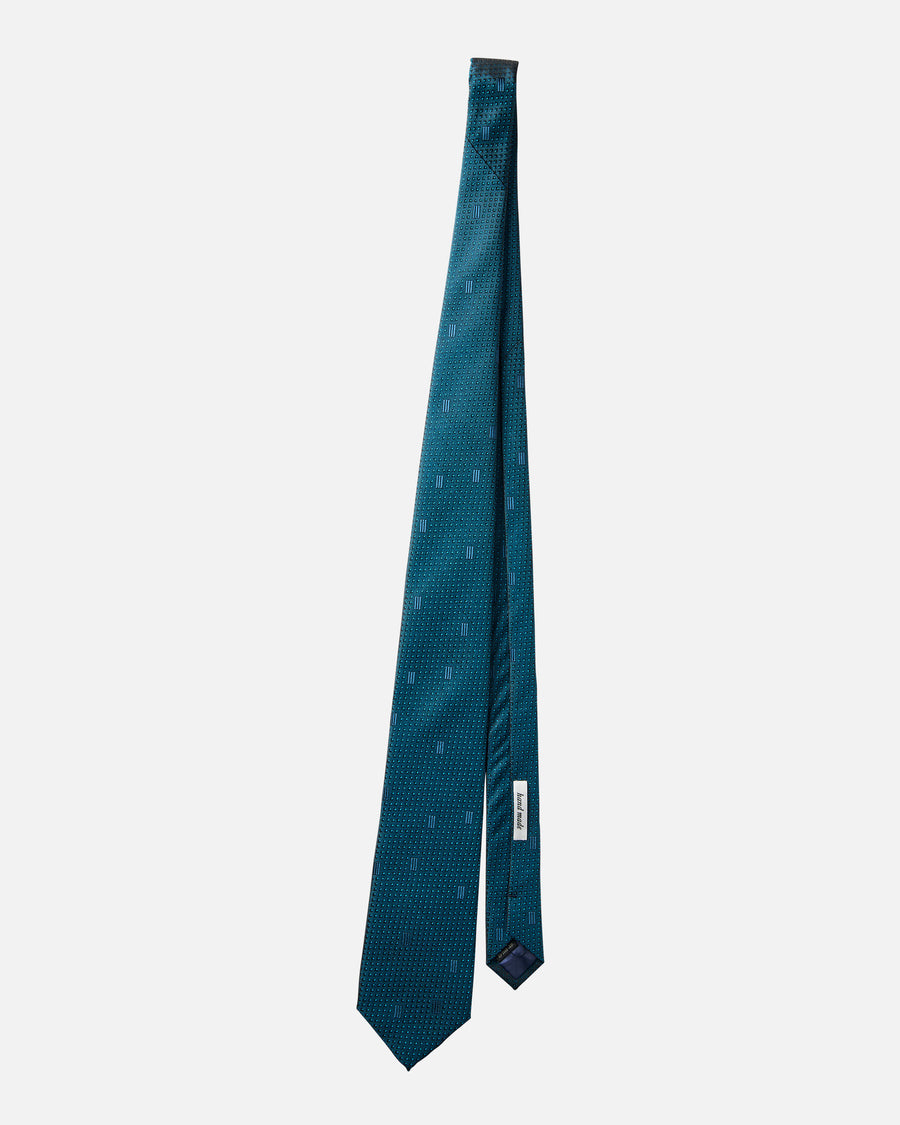 Liverano & Liverano／ジャガードタイ／スモールスクエア／小紋柄 小紋柄ジャカードタイ – LARDINI Online Store
