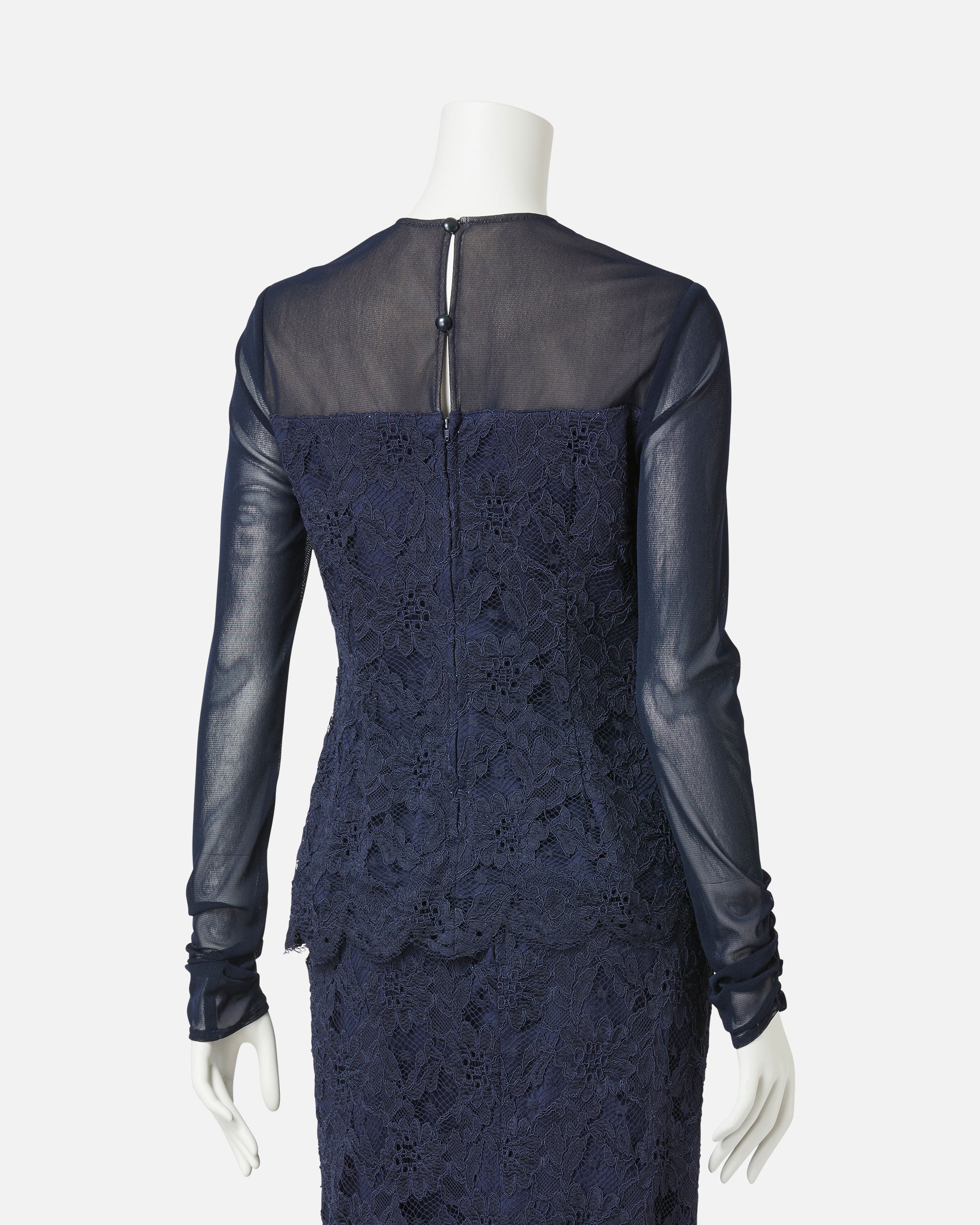 ラッセルレース×チュールブラウス / Raschel Lace Tulle Blouse