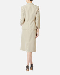 ストレッチクレープワンピース / Stretch Crepe Dress