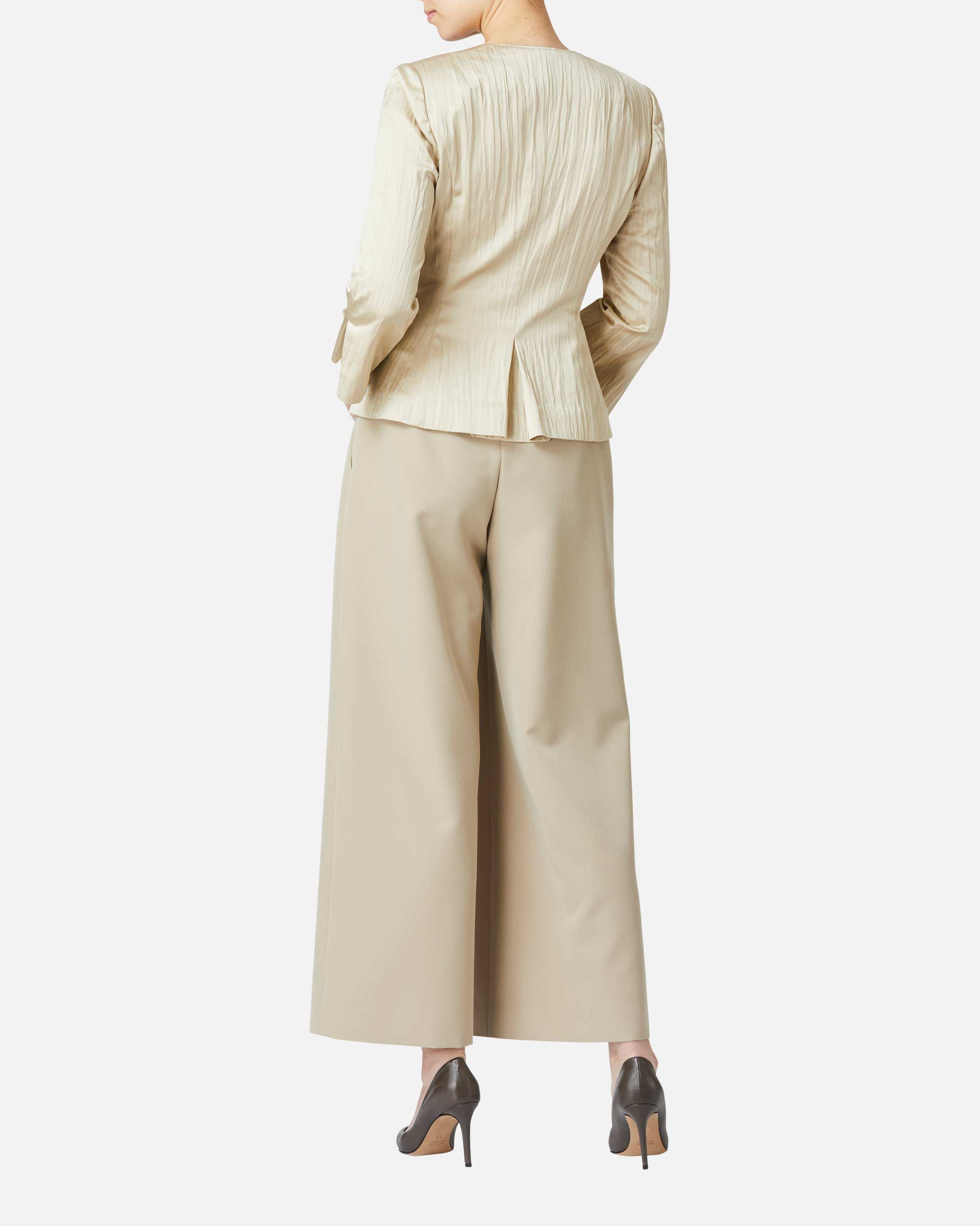 ストレッチクレープワイドパンツ / Wide Stretch Crepe Pants