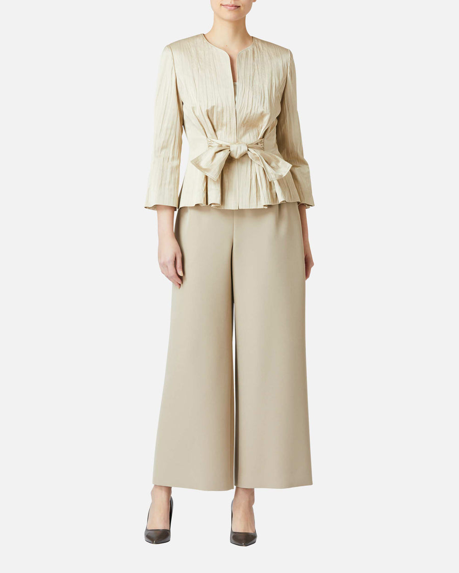 ストレッチクレープワイドパンツ / Wide Stretch Crepe Pants