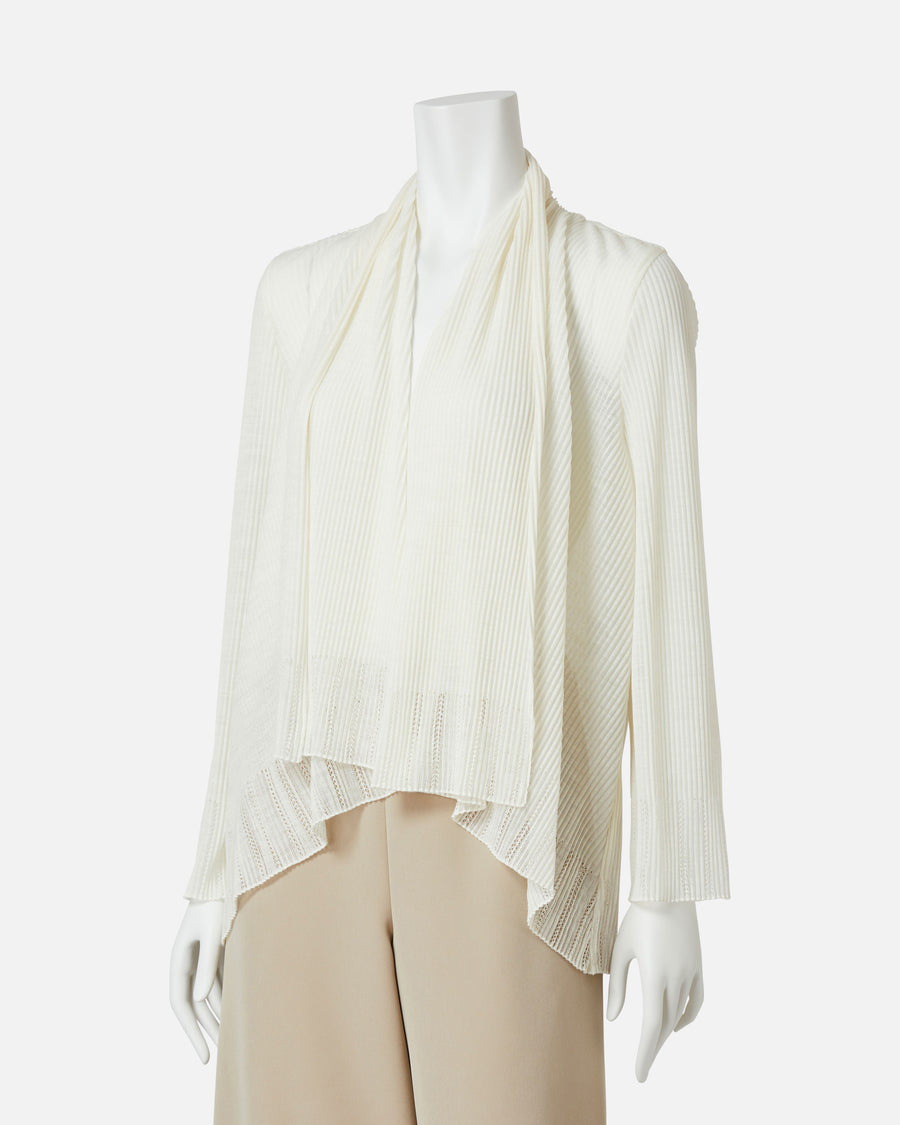 プリーツカーディガン / Pleated Cardigan