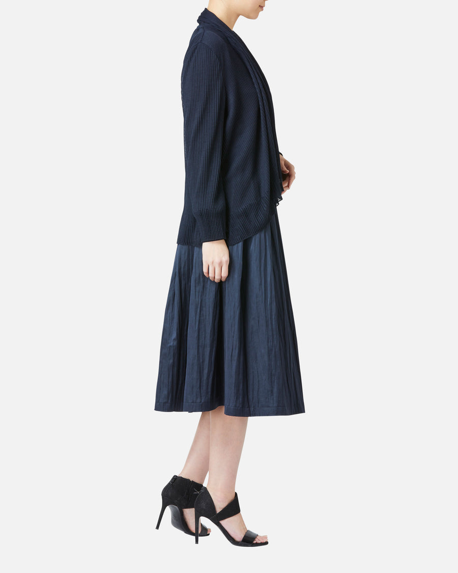 プリーツカーディガン / Pleated Cardigan