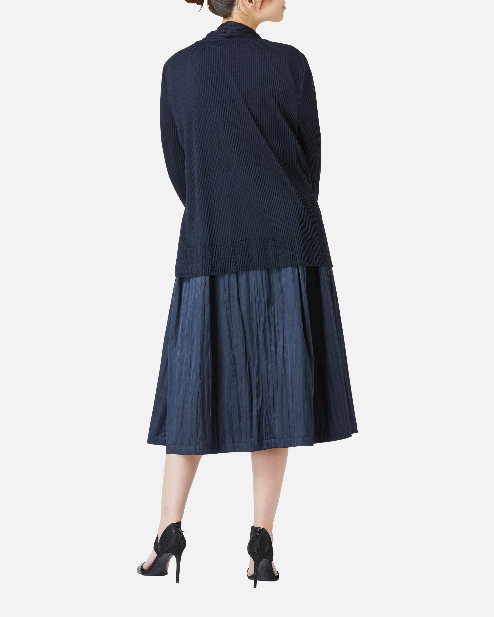 プリーツカーディガン / Pleated Cardigan