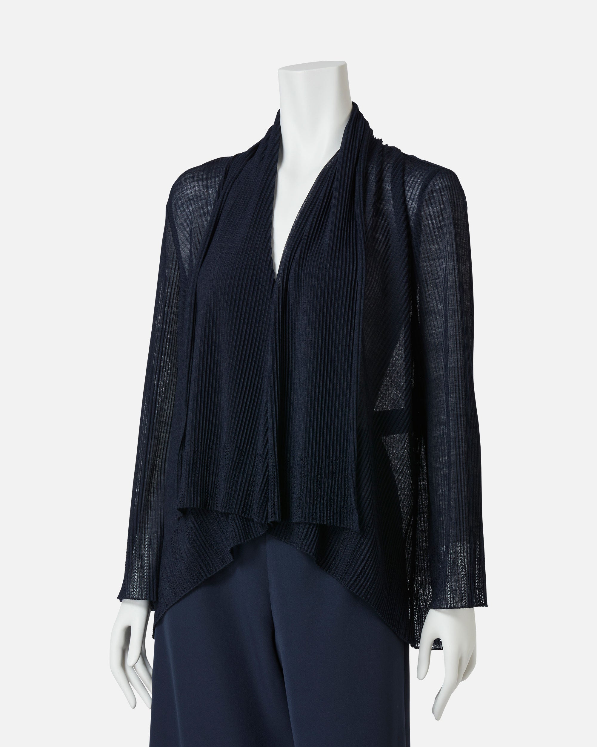 プリーツカーディガン / Pleated Cardigan