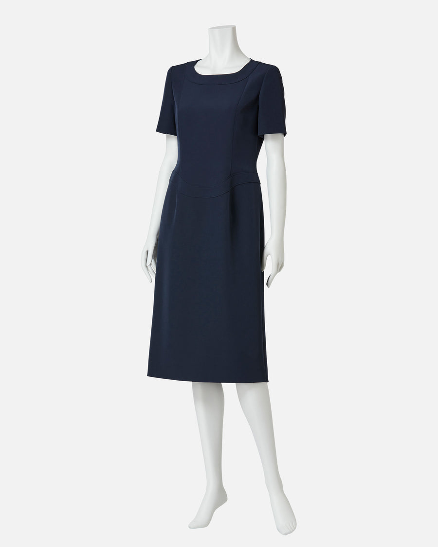 ストレッチクレープワンピース / Stretch Crepe Dress