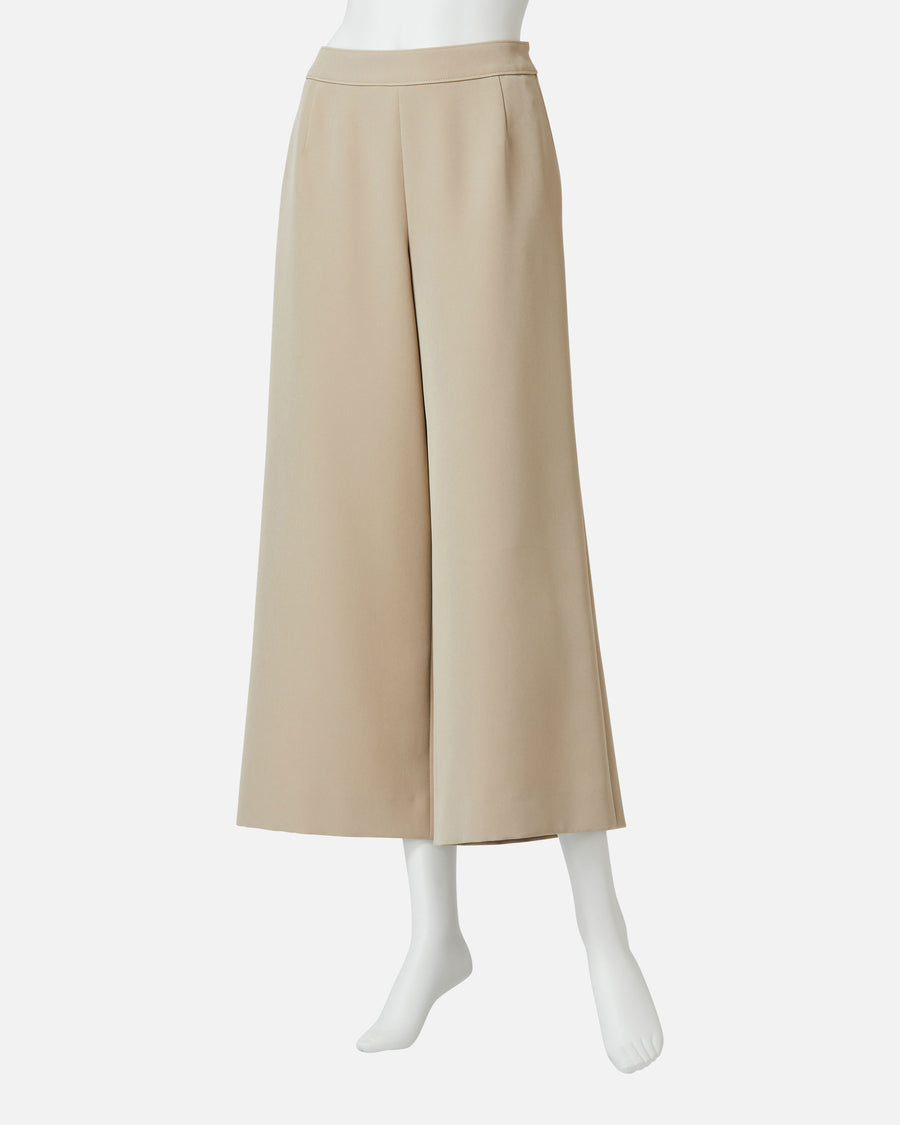 ストレッチクレープワイドパンツ / Wide Stretch Crepe Pants