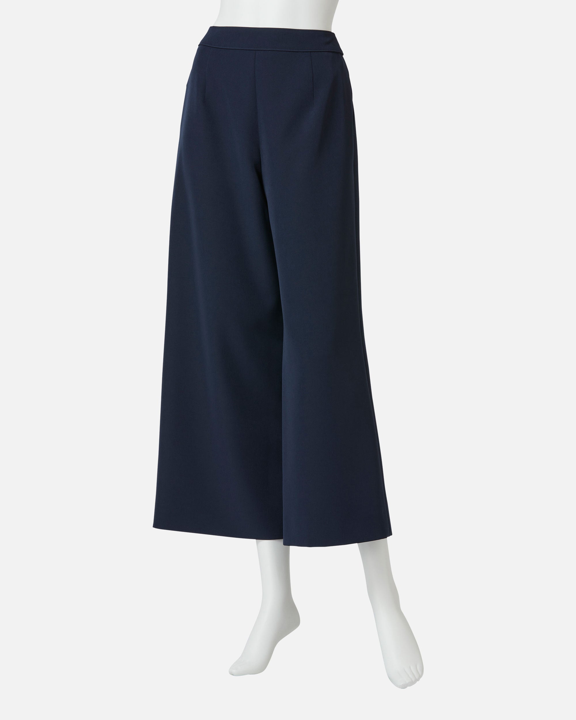 ストレッチクレープワイドパンツ / Wide Stretch Crepe Pants