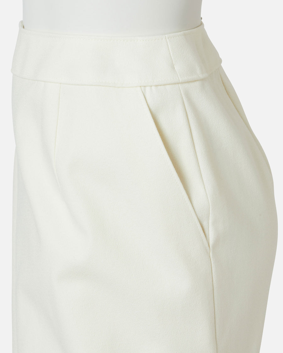 ストレッチクレープサイドスリットスカート / Stretch Crepe Side Slit Skirt