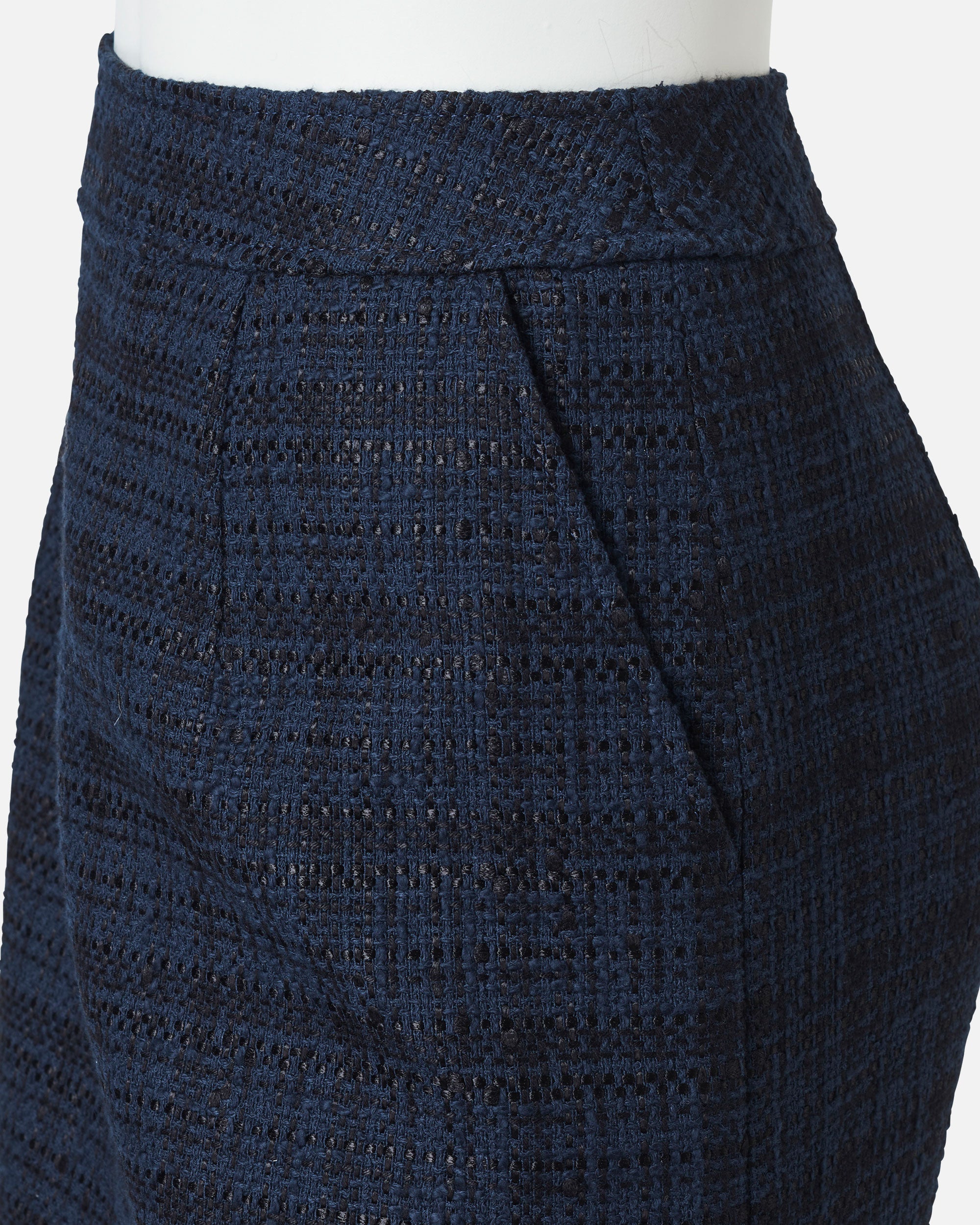 ストレッチクレープサイドスリットスカート / Stretch Crepe Side Slit Skirt