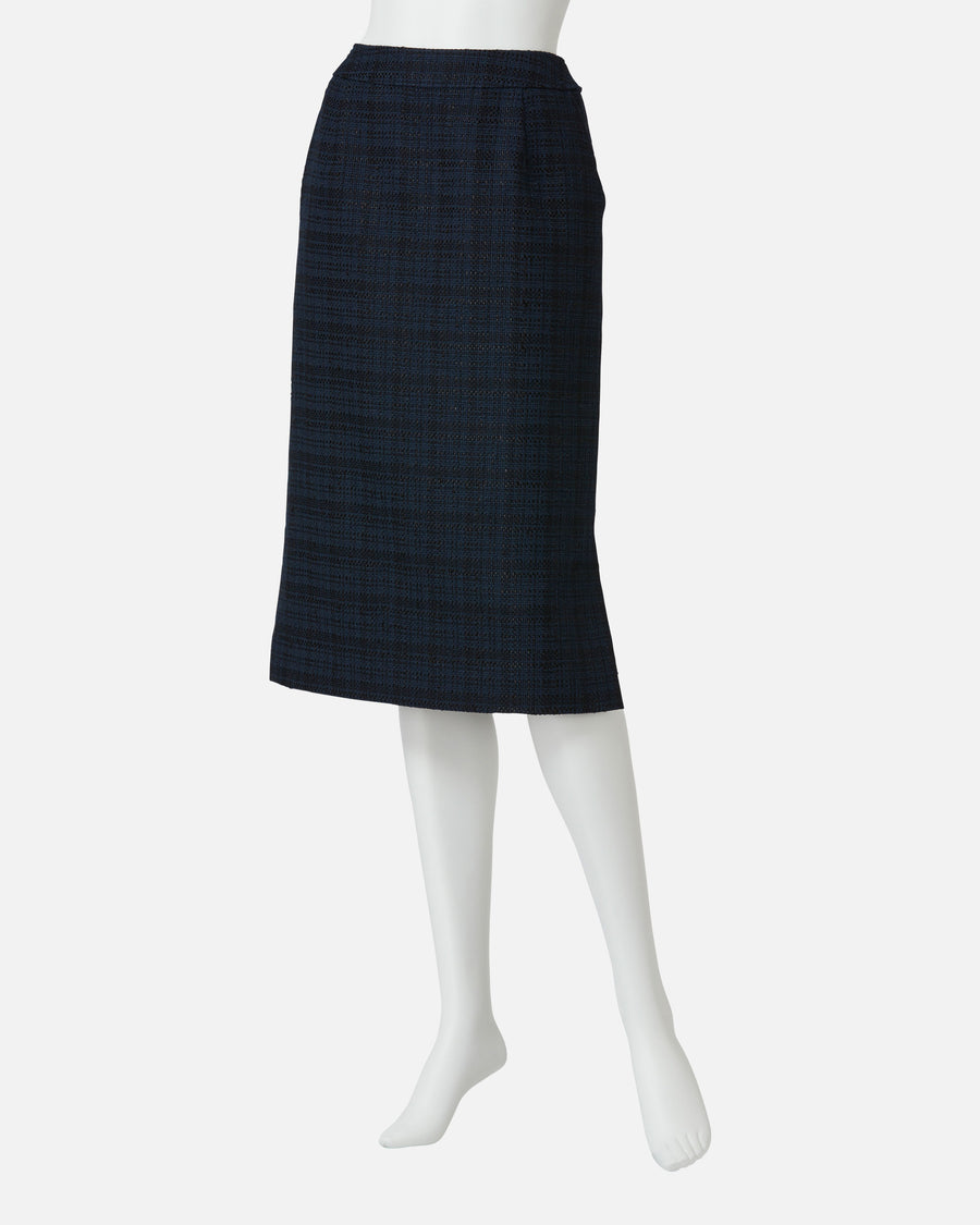 ストレッチクレープサイドスリットスカート / Stretch Crepe Side Slit Skirt