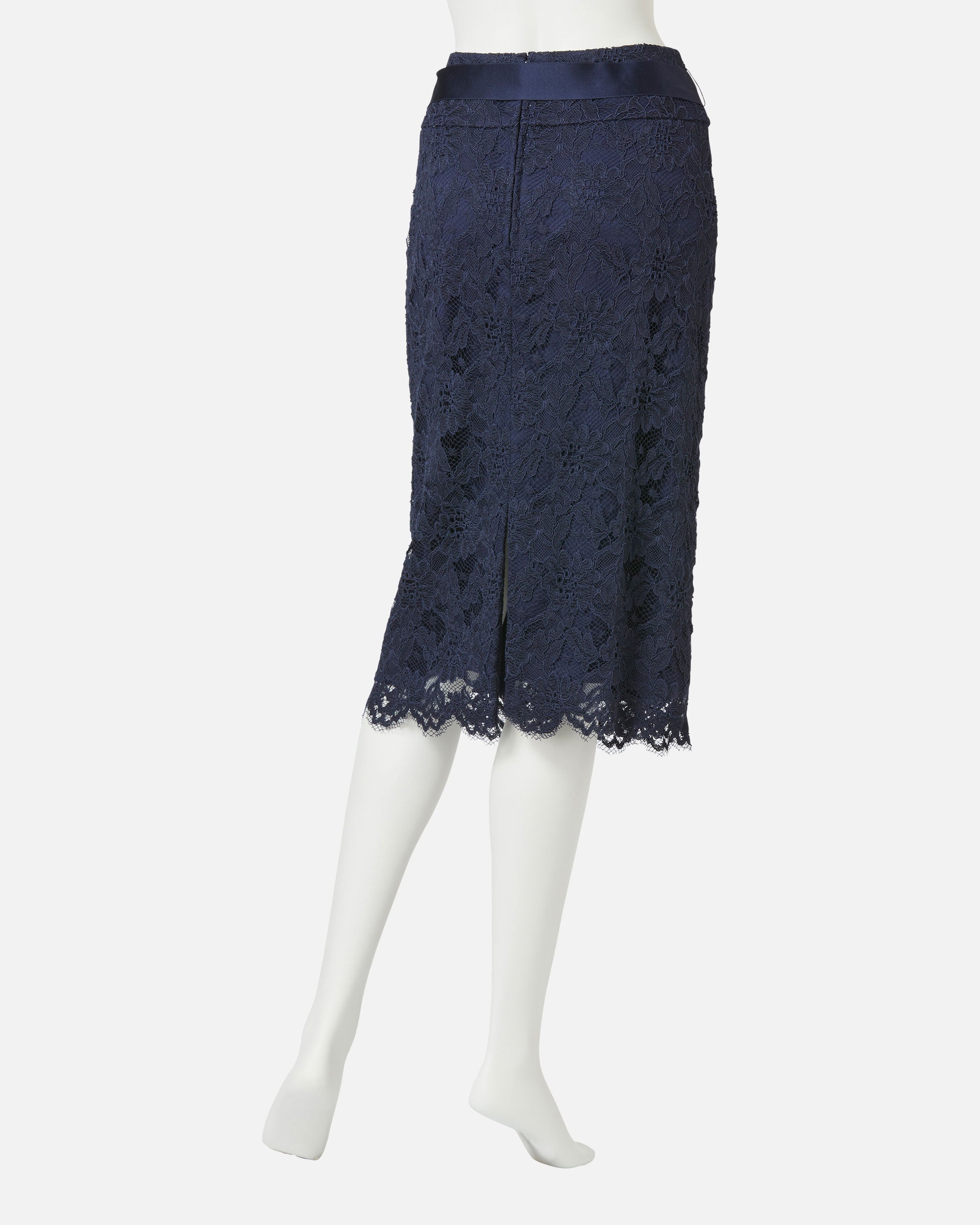 ラッセルレースタイトスカート / Raschel Lace Straight Skirt