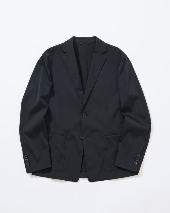 新品未使用【ジュンアシダ】黒ノーカラー ジャケットシンプルニットウール裏地あり ALL for Cordinate - jun ashida | ONLINE STORE