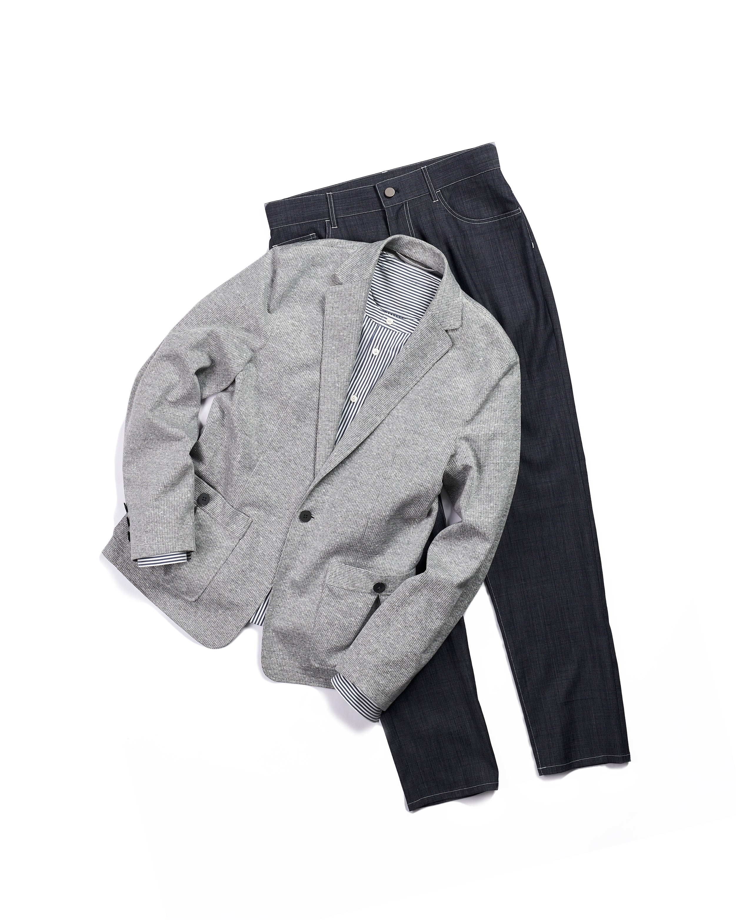 デニムライクサマーウールパンツ / Denim-like Summer Wool Pants