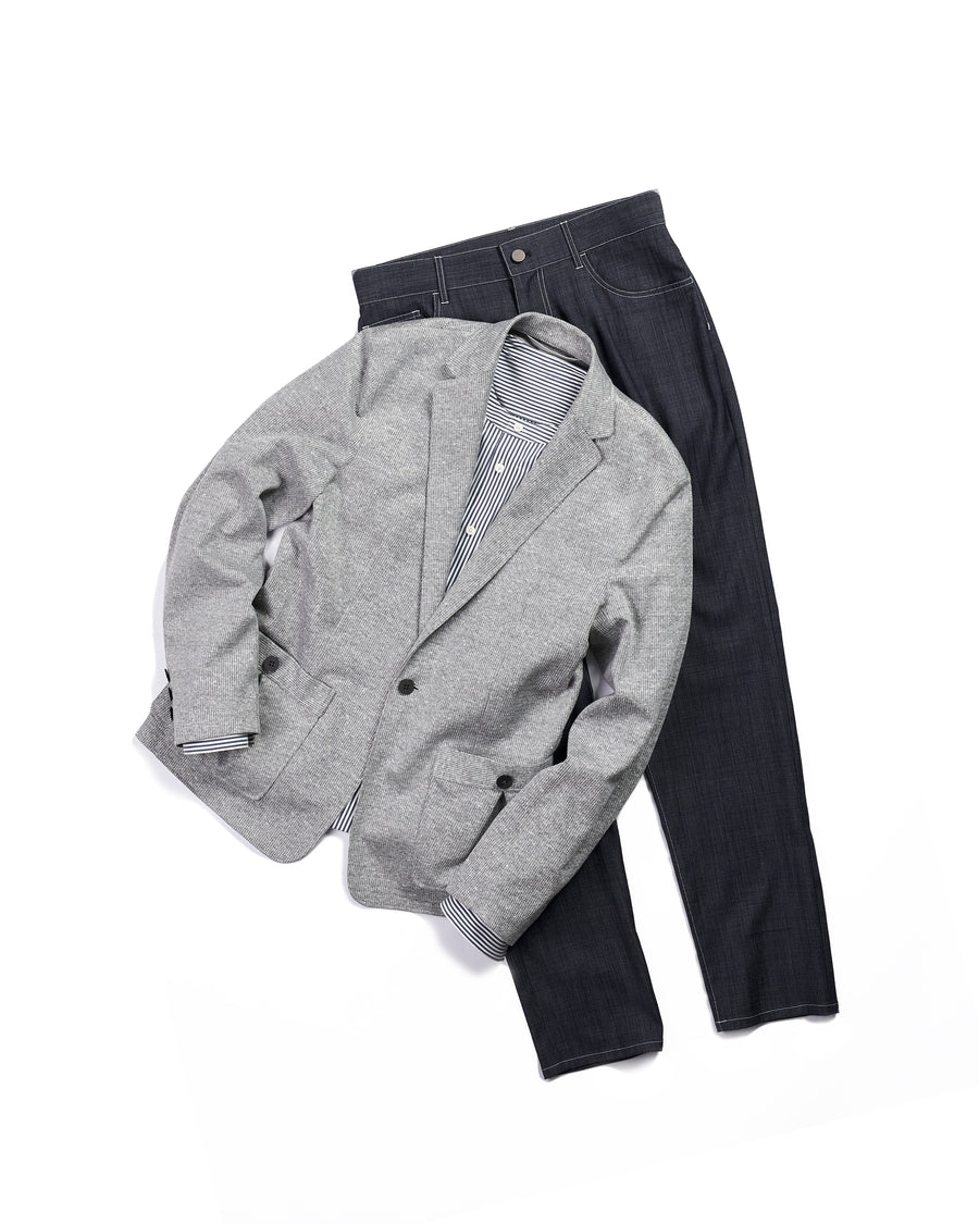 デニムライクサマーウールパンツ / Denim-like Summer Wool Pants