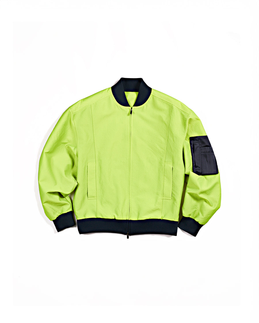 ジャカードドライビングブルゾン / Jacquard Driving Blouson