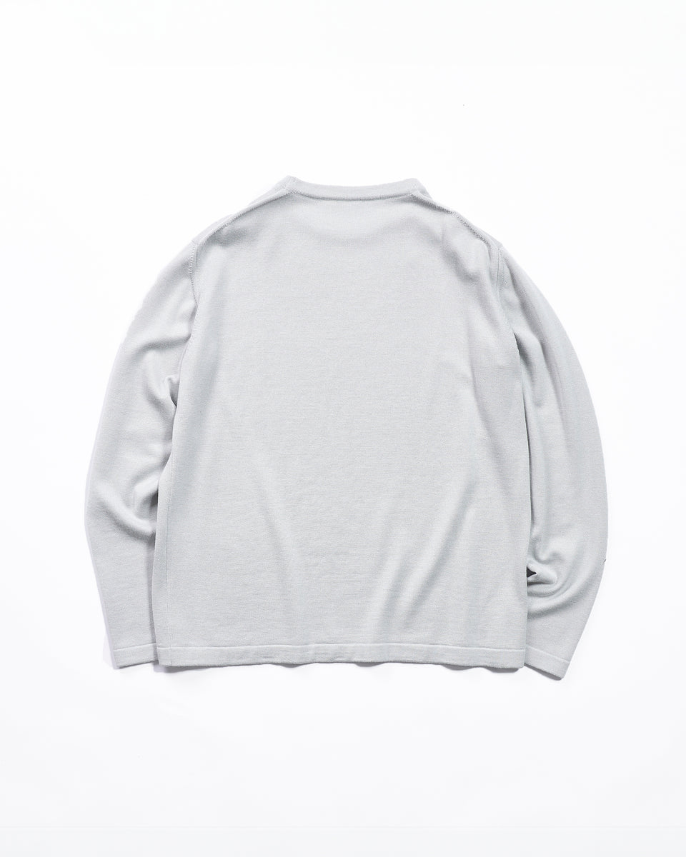 TAE ASHIDA Men's - シルクウールニットトップス | ONLINE STORE