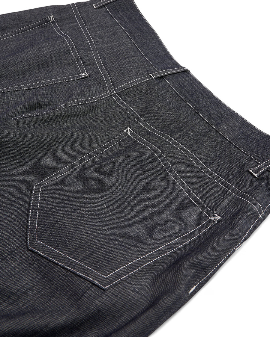 デニムライクサマーウールパンツ / Denim-like Summer Wool Pants