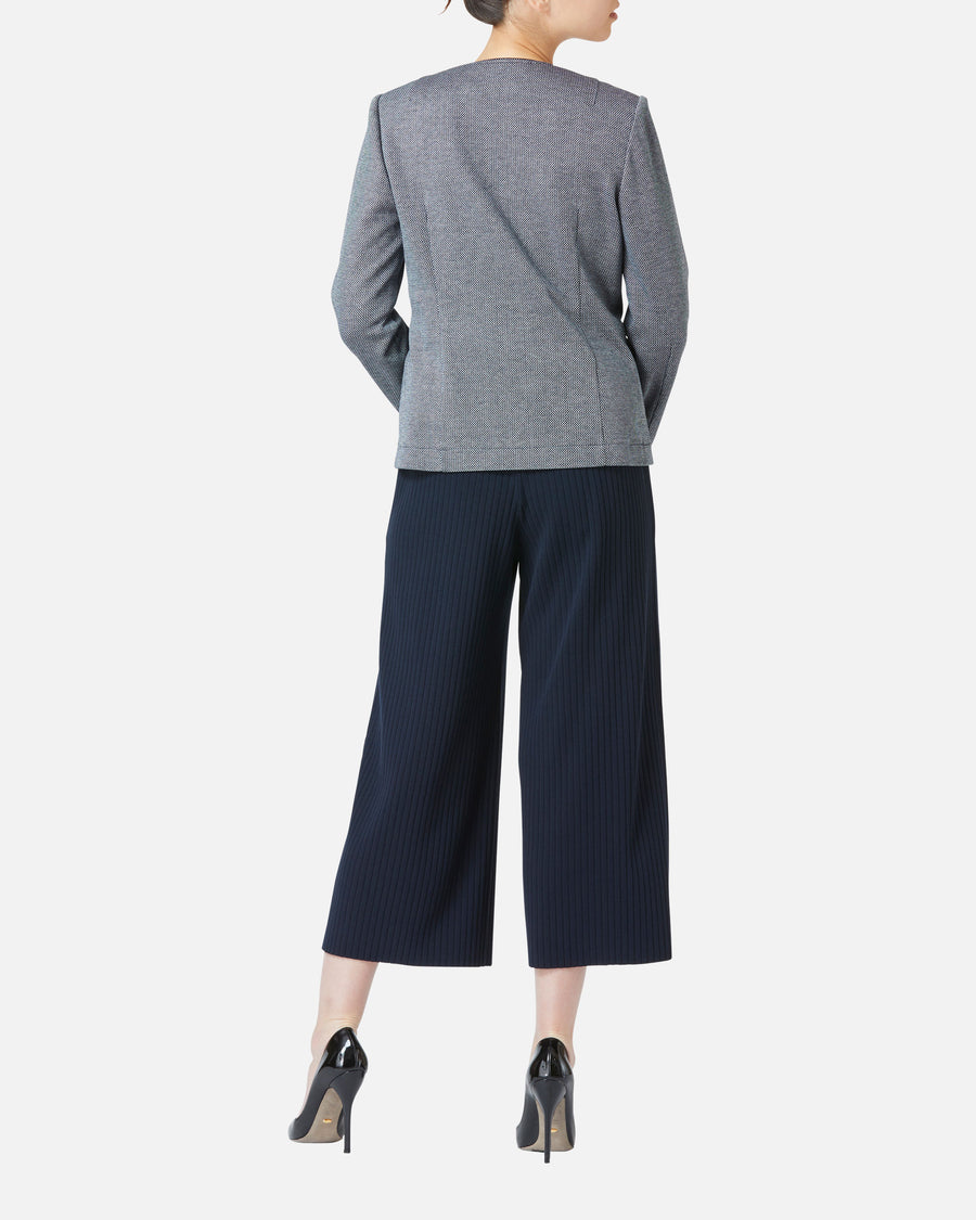 セミワイドニットパンツ