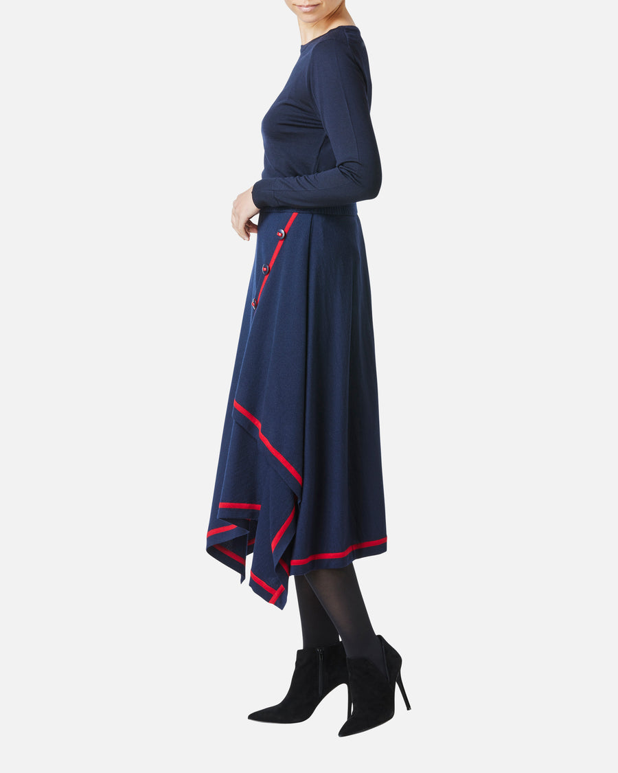 ウールカシミアクルーネックプルオーバー / Wool Cashmere Crew-Neck Pullover