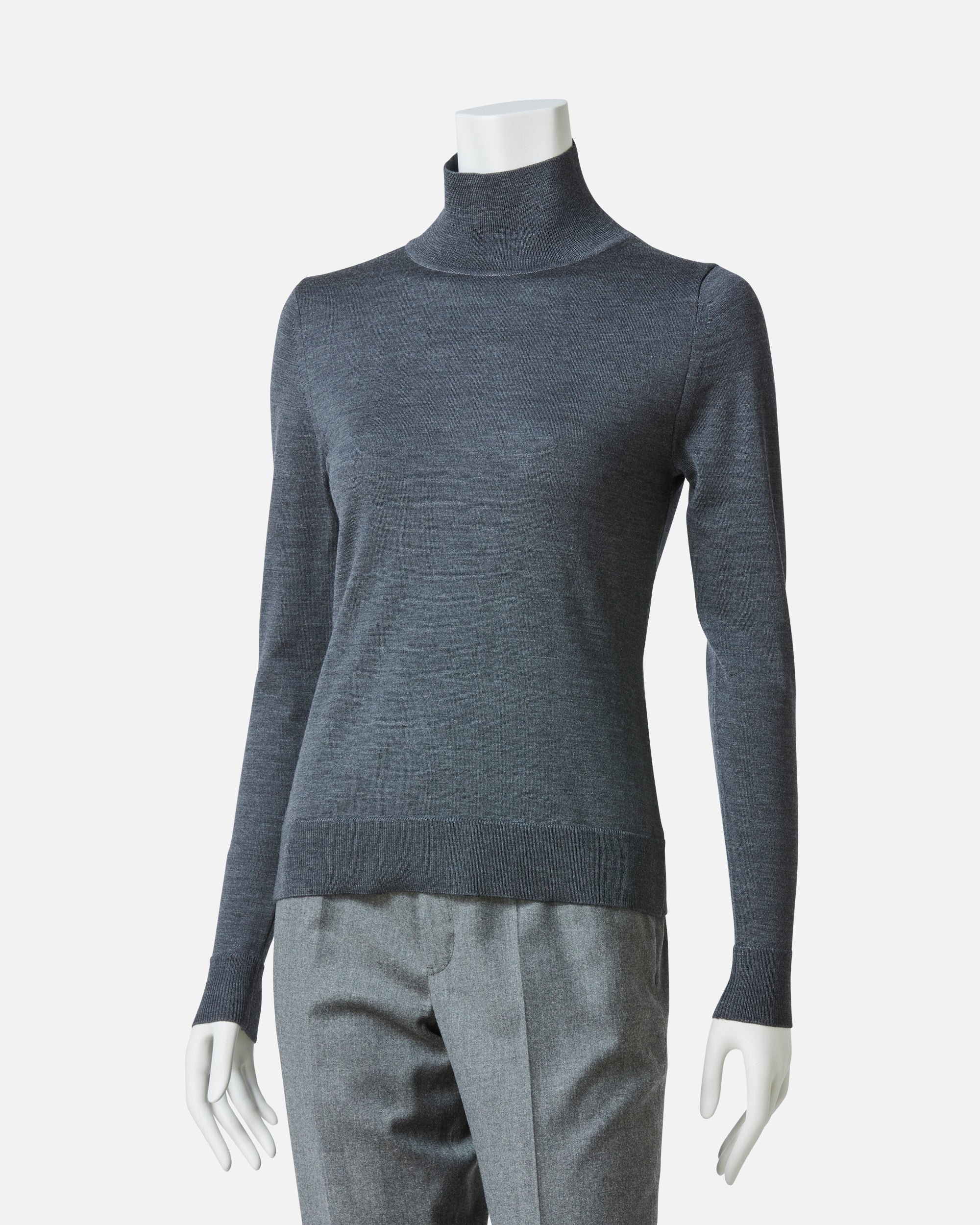 ウールカシミアハイネックプルオーバー / Wool Cashmere High-Neck Pullover