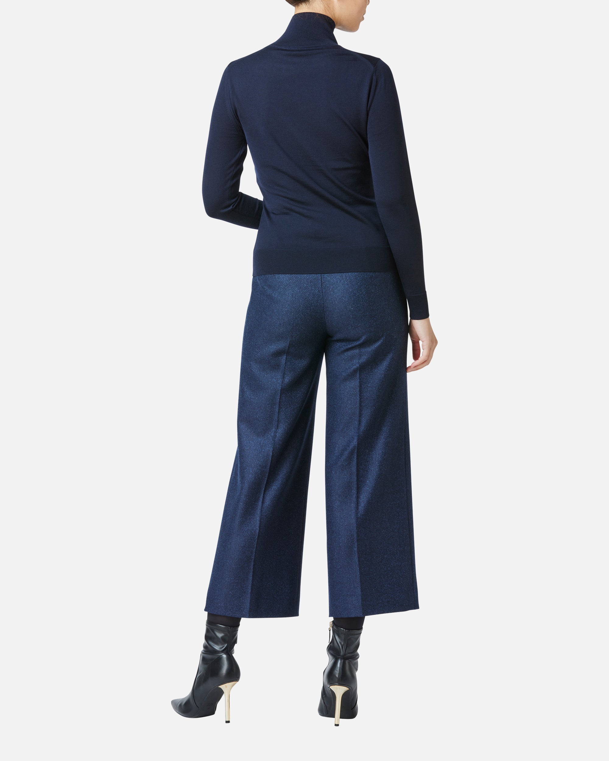 ウールカシミアハイネックプルオーバー / Wool Cashmere High-Neck Pullover