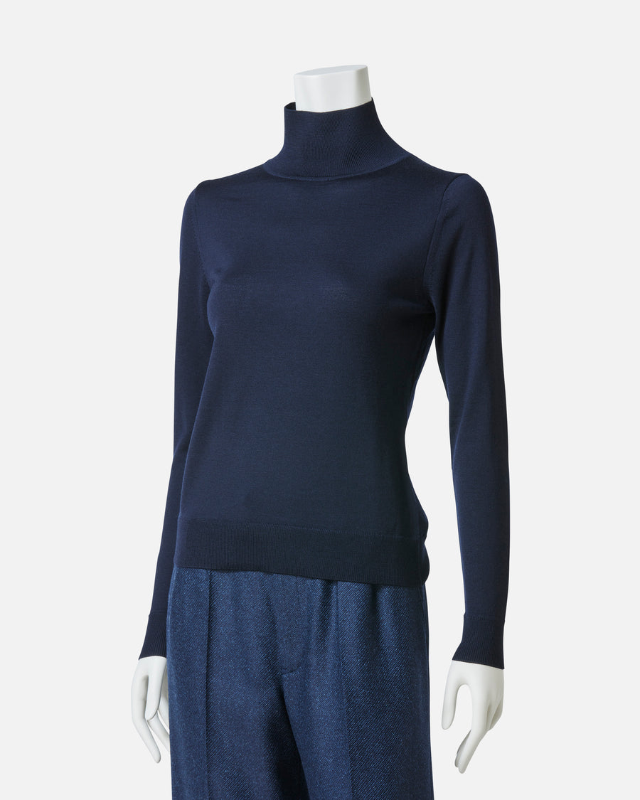 ウールカシミアハイネックプルオーバー / Wool Cashmere High-Neck Pullover