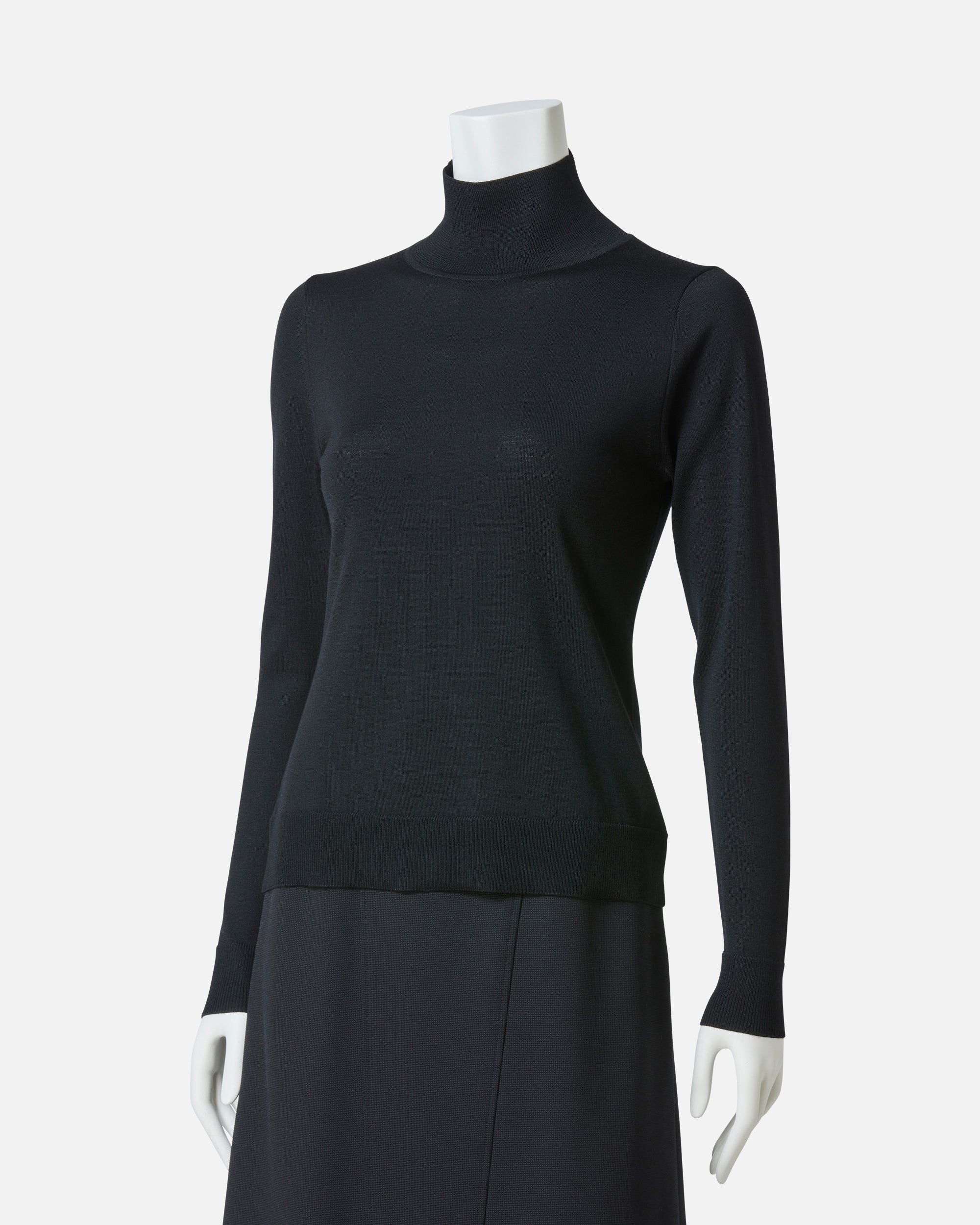 ウールカシミアハイネックプルオーバー / Wool Cashmere High-Neck Pullover