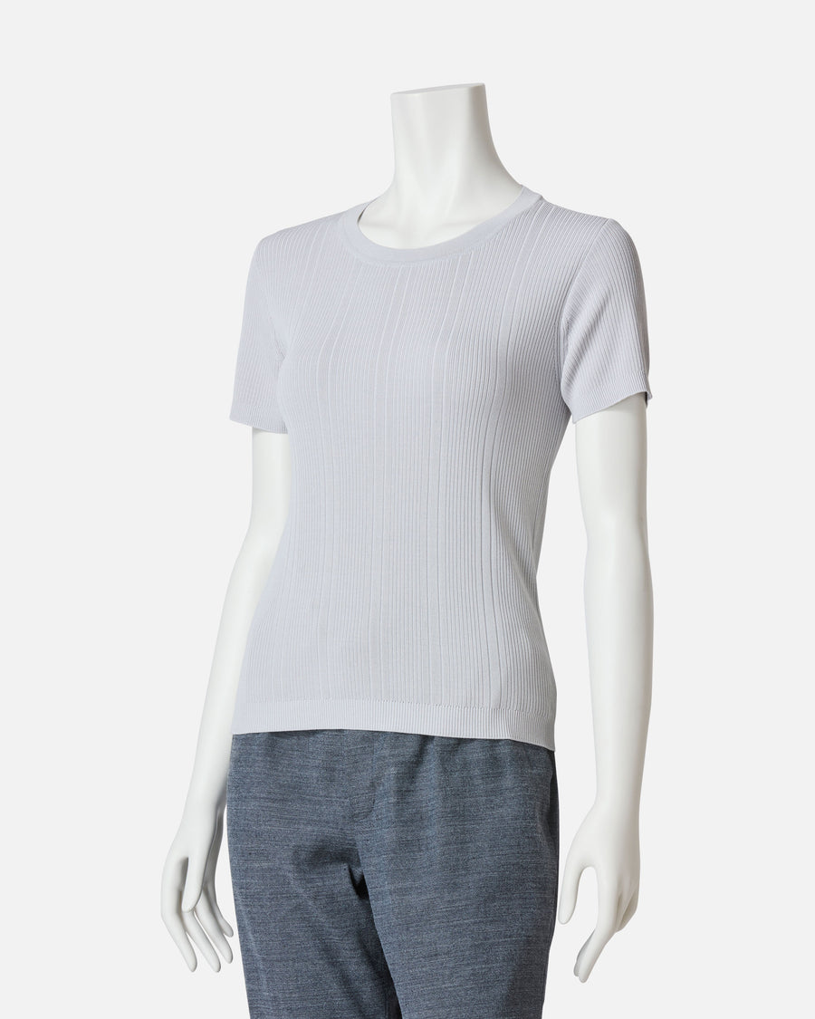 オーガニックコットンリブニットプルオーバー / Organic Cotton Rib Knit Pullover