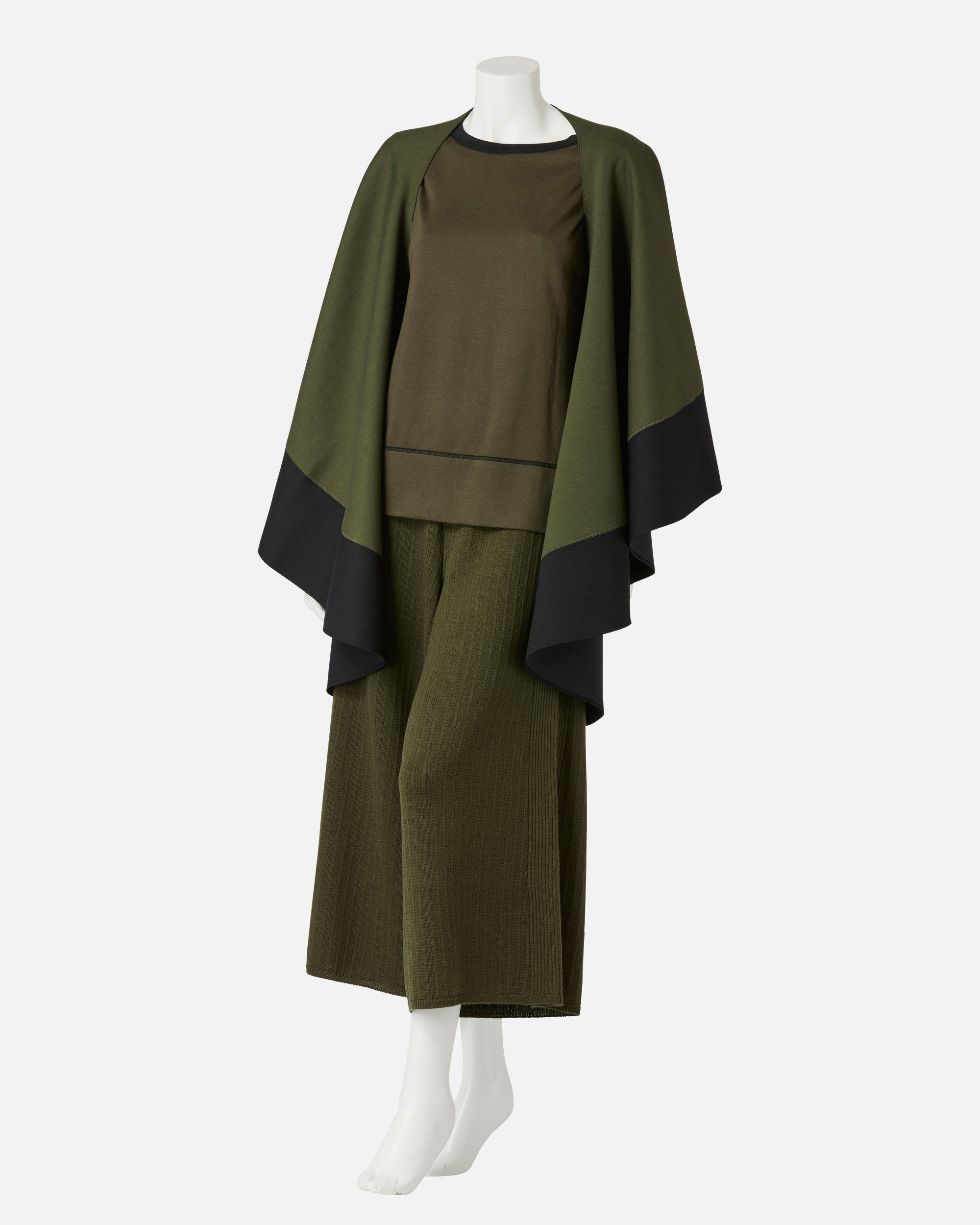 シルクコットンジャージーリバーシブルプルオーバー / Reversible Silk Cotton Jersey Pullover