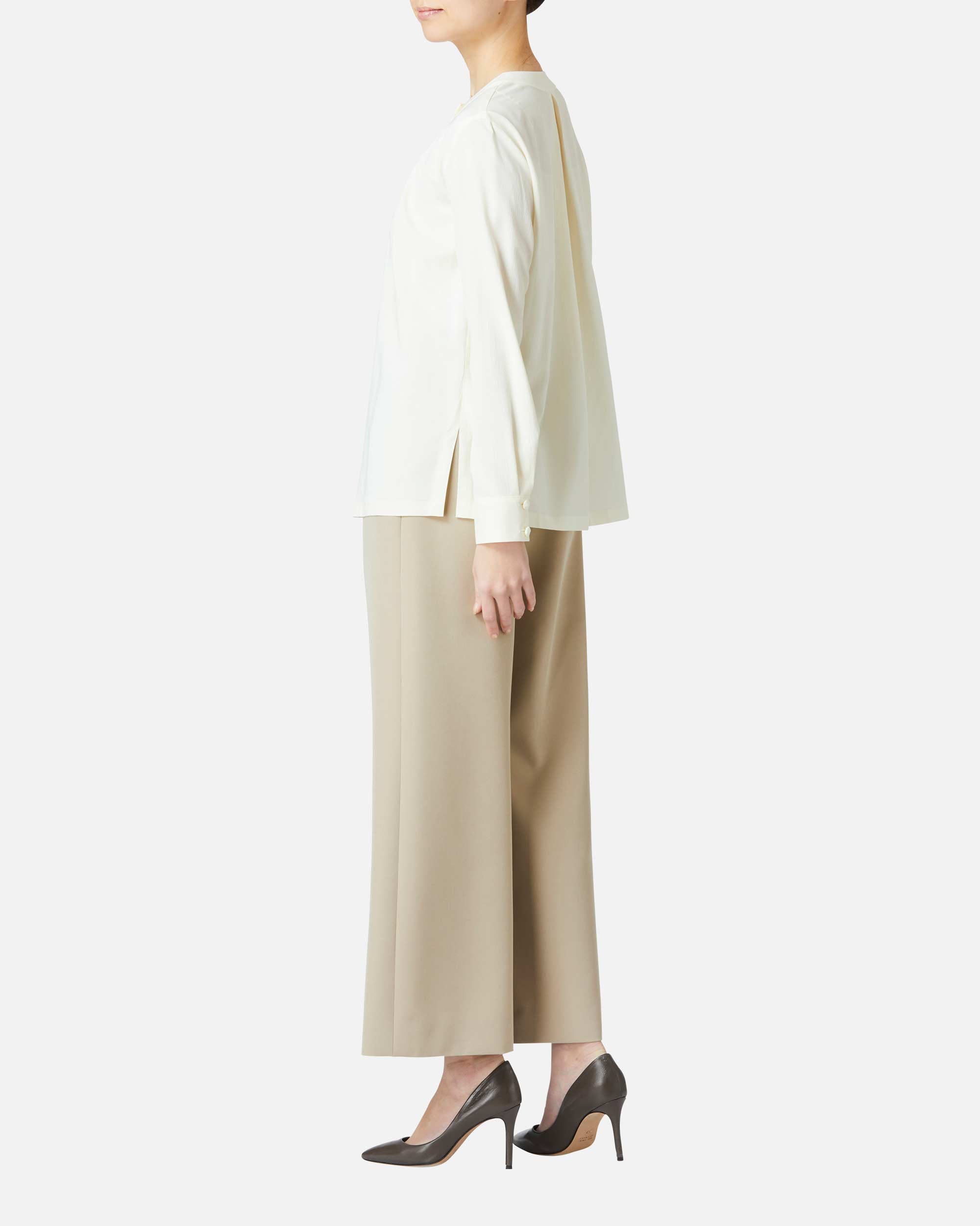 ストレッチクレープワイドパンツ / Wide Stretch Crepe Pants