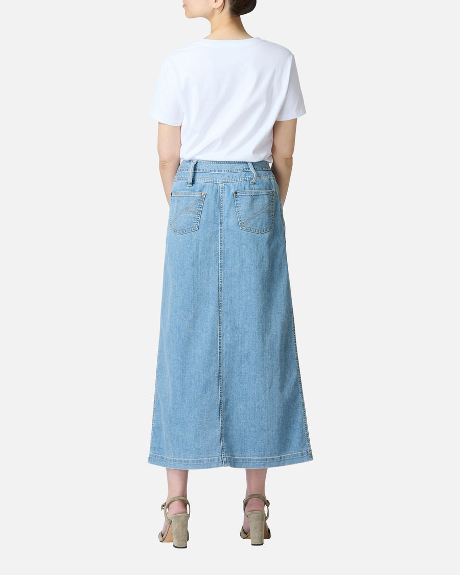 サマーデニムロングスカート / Summer Denim Long Skirt