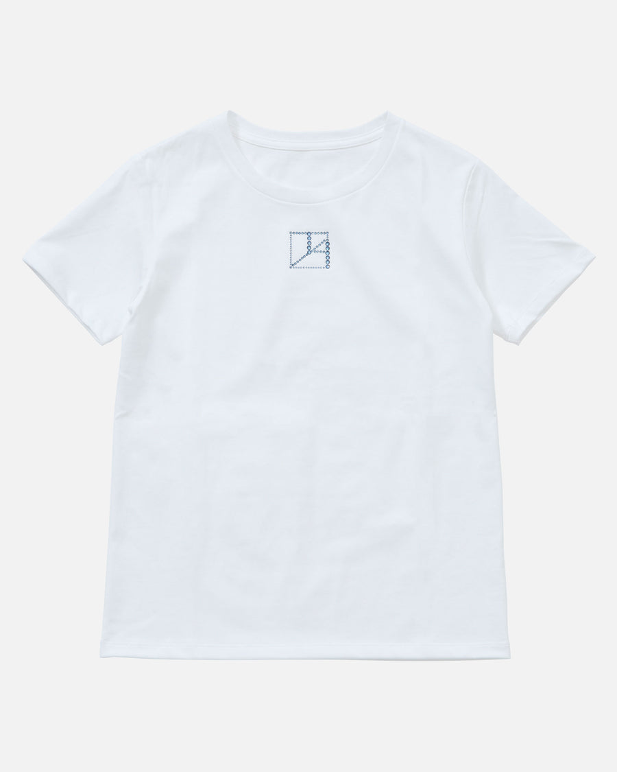ラインストーンロゴTシャツ / Rhinestone Logo T-Shirt